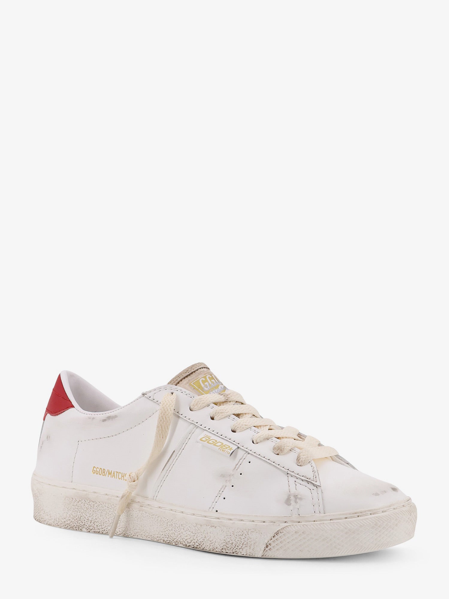 Golden Goose Matchstar Leather Sneakers