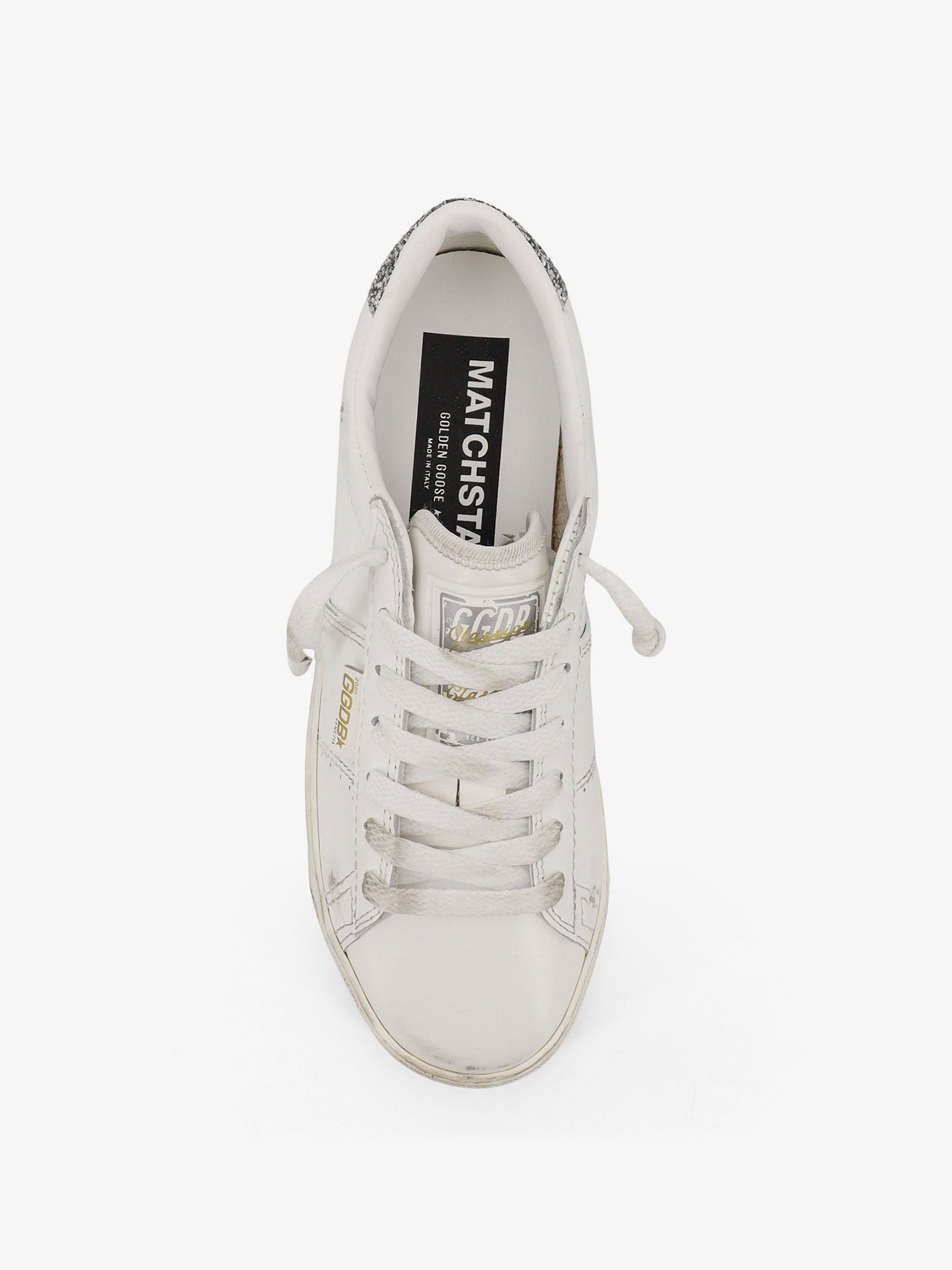 Golden Goose Matchstar Leather Sneakers