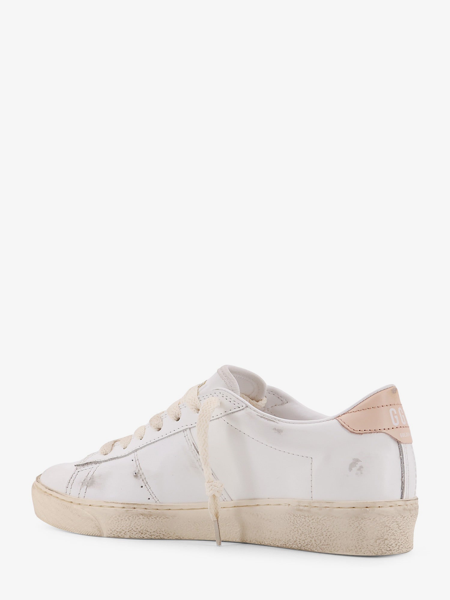 Golden Goose Matchstar Leather Sneakers