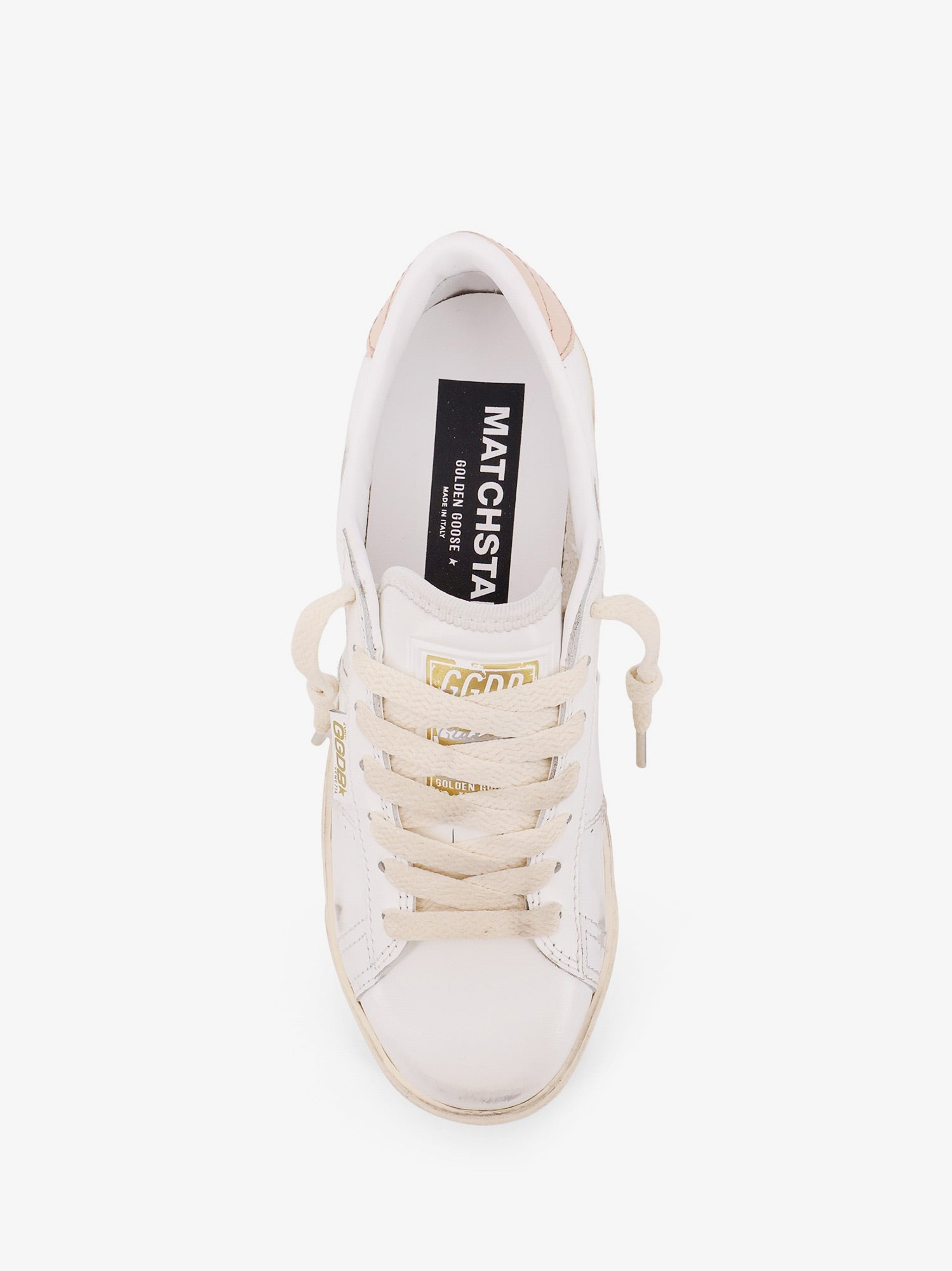 Golden Goose Matchstar Leather Sneakers