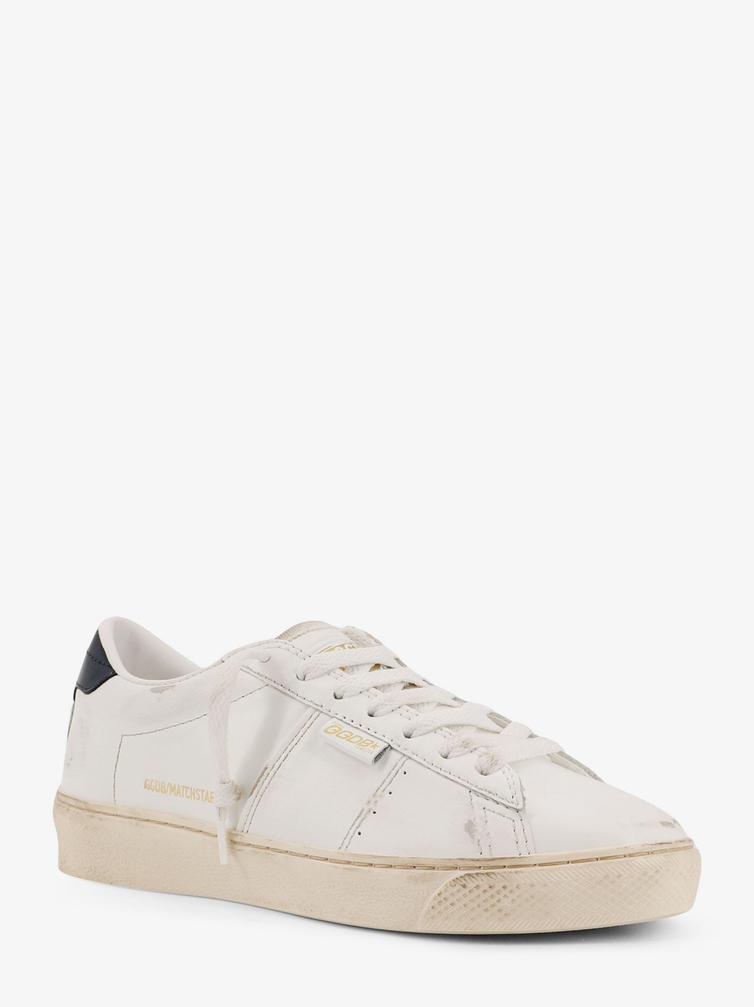 Golden Goose Matchstar Leather Sneakers