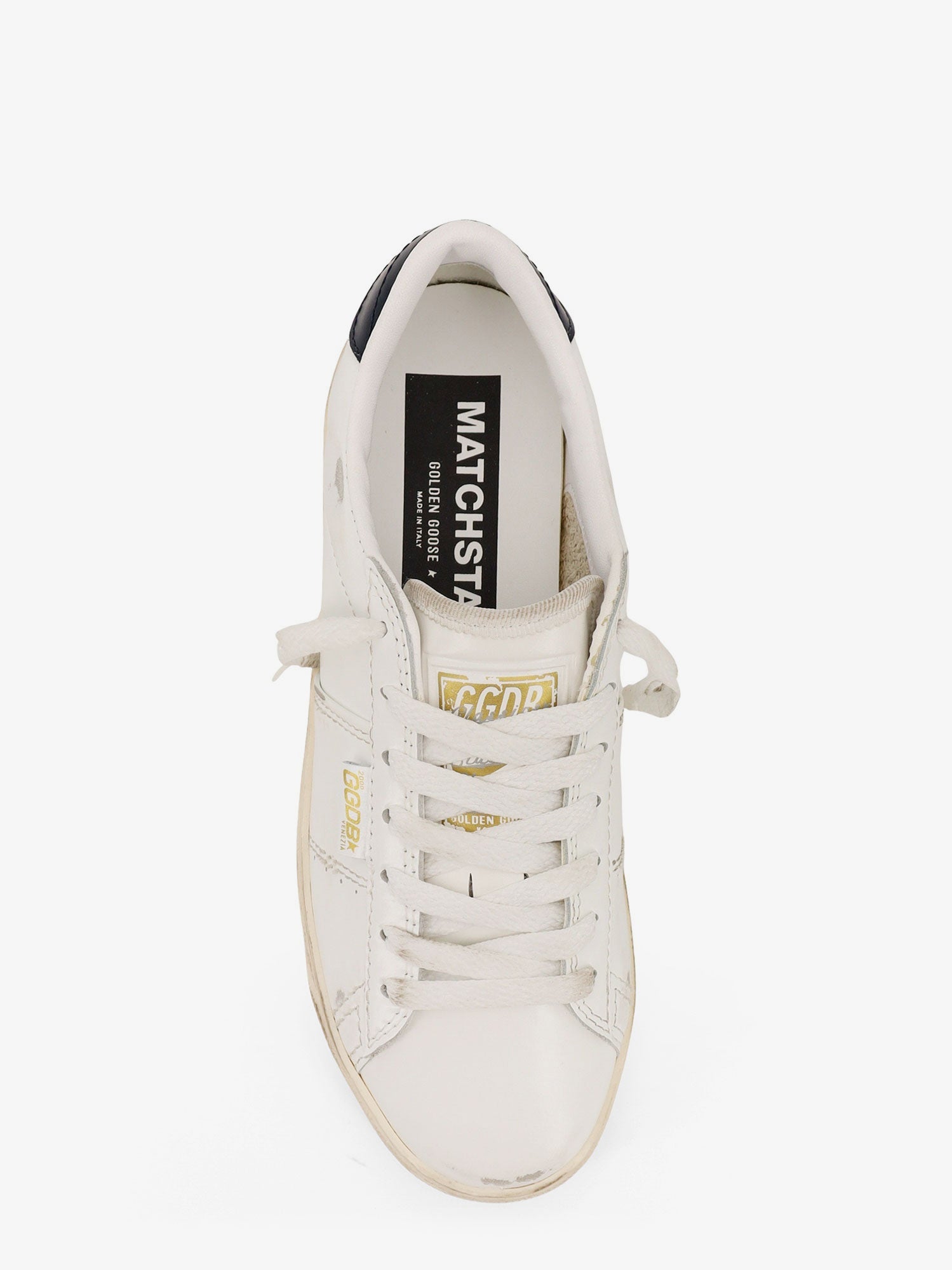 Golden Goose Matchstar Leather Sneakers