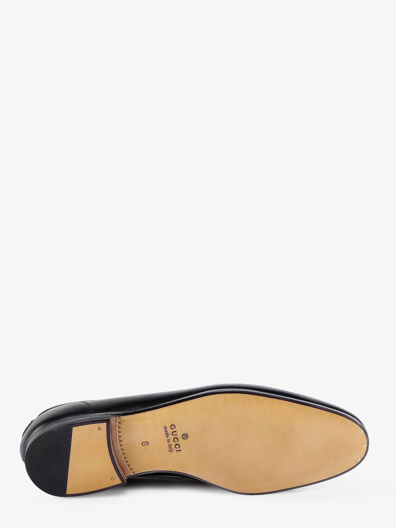 Gucci Jordaan Leather Loafers