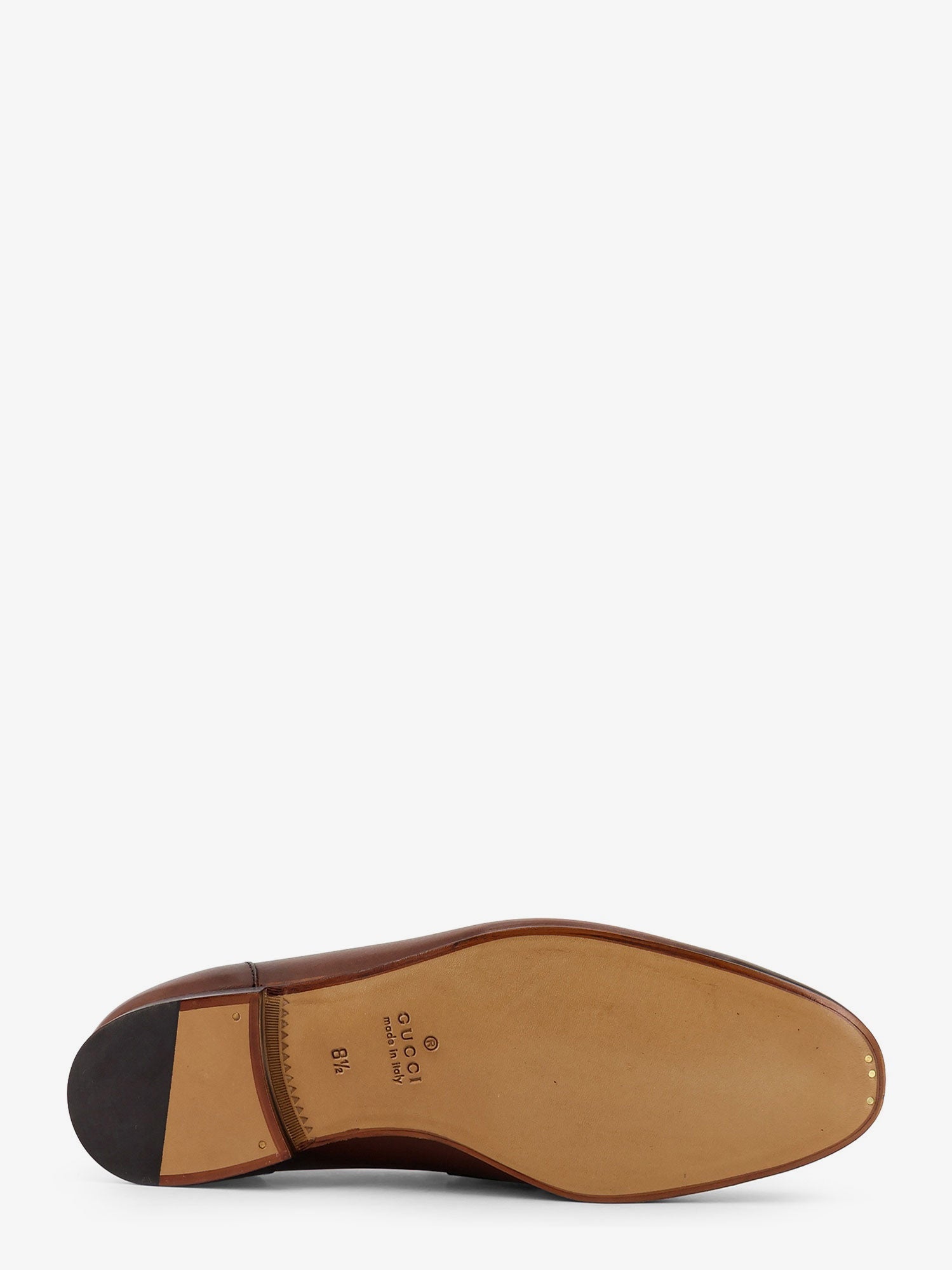 Gucci Jordaan Leather Loafers