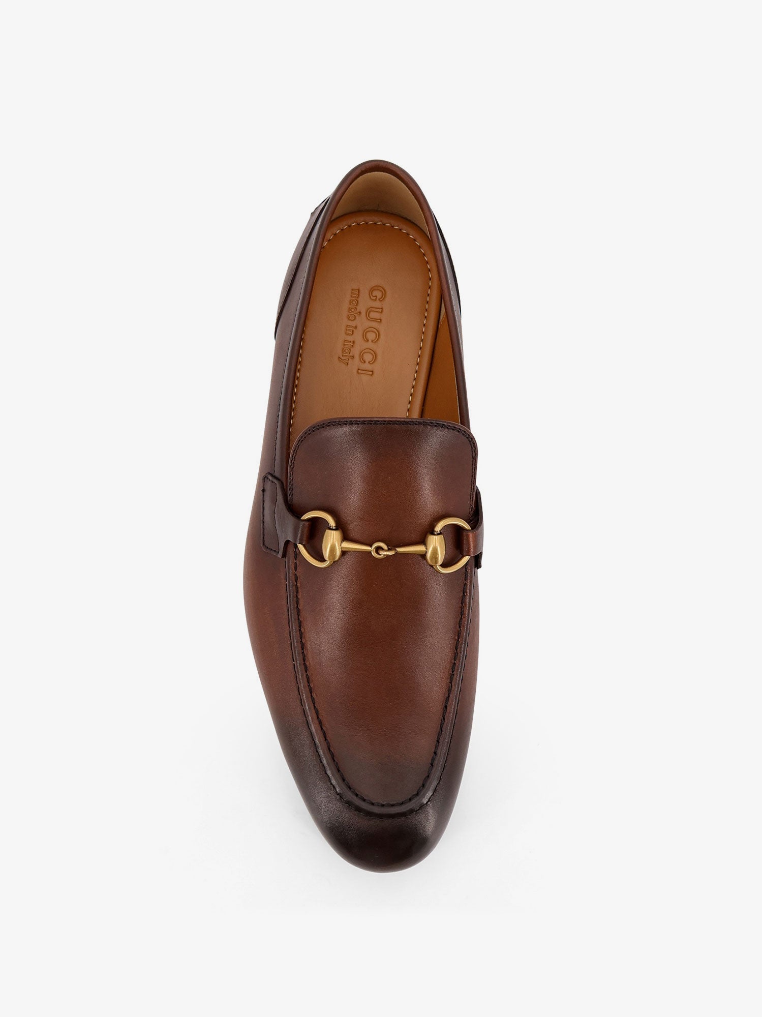 Gucci Jordaan Leather Loafers