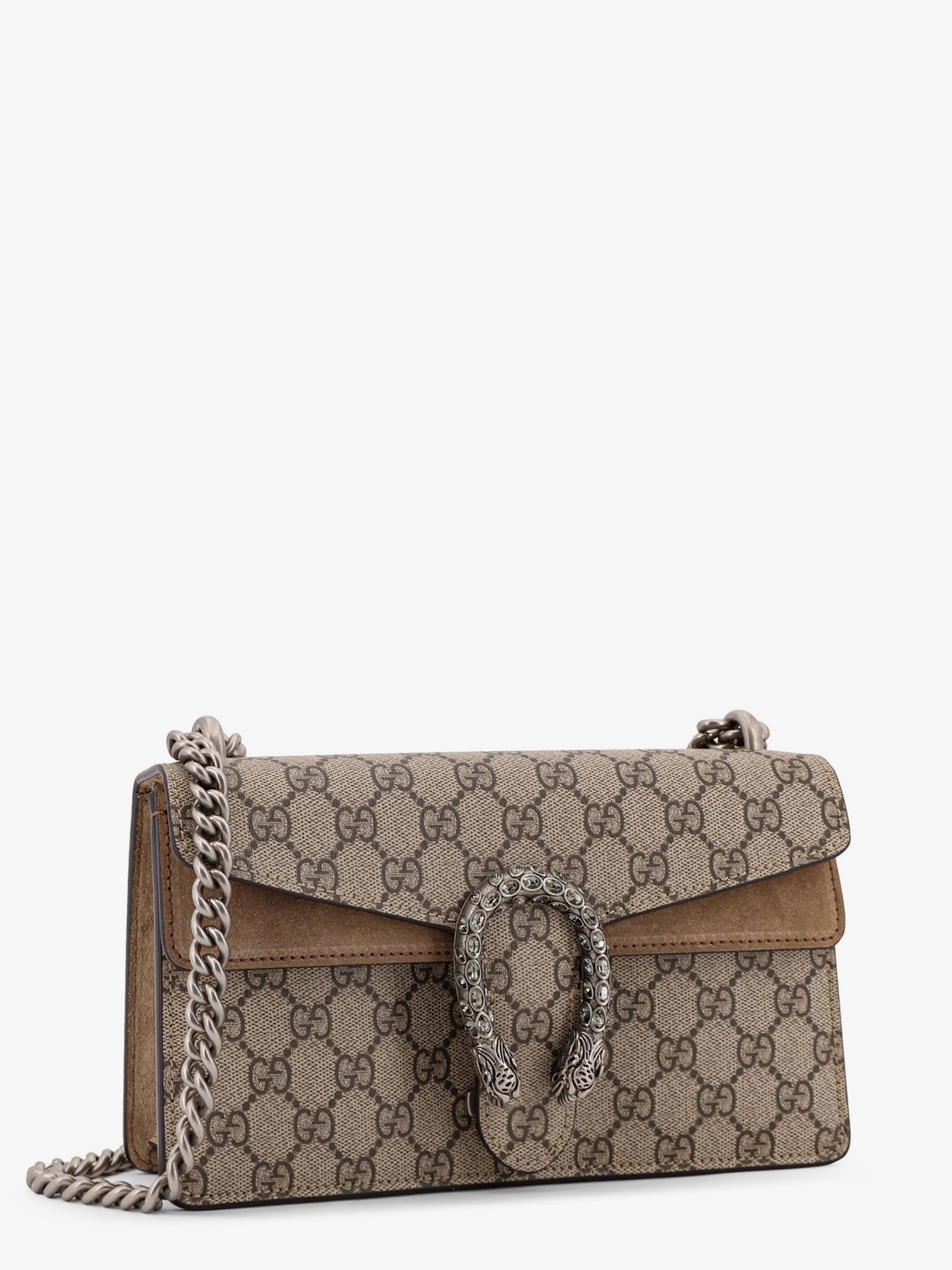 Gucci Dionysus Medium Gg Supreme Fabric Crossbody Bag
