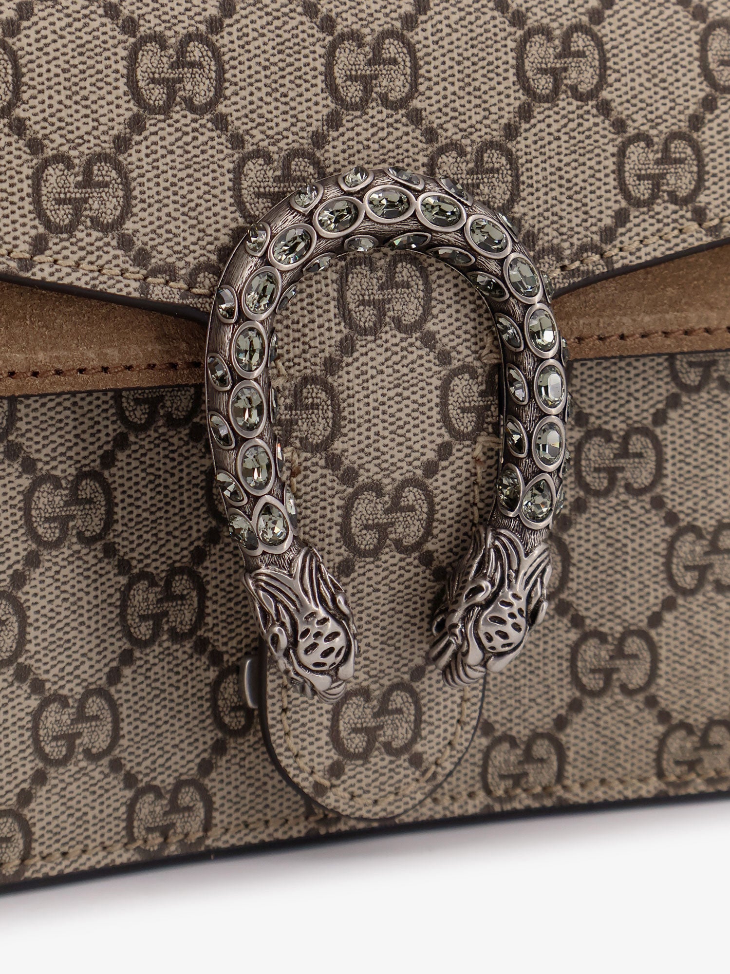 Gucci Dionysus Medium Gg Supreme Fabric Crossbody Bag