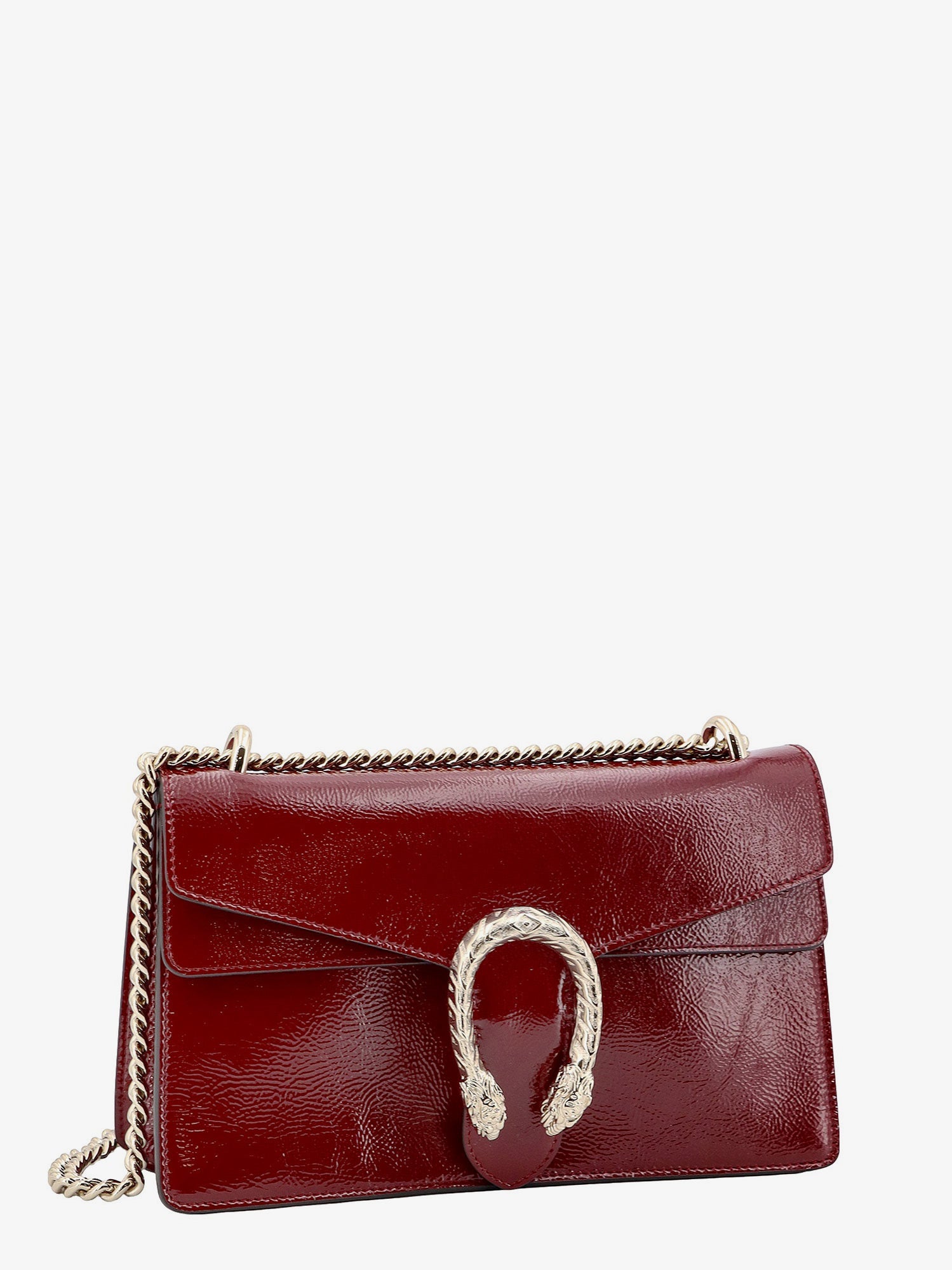 Gucci Dionysus Patent Leather Shoulder Bag