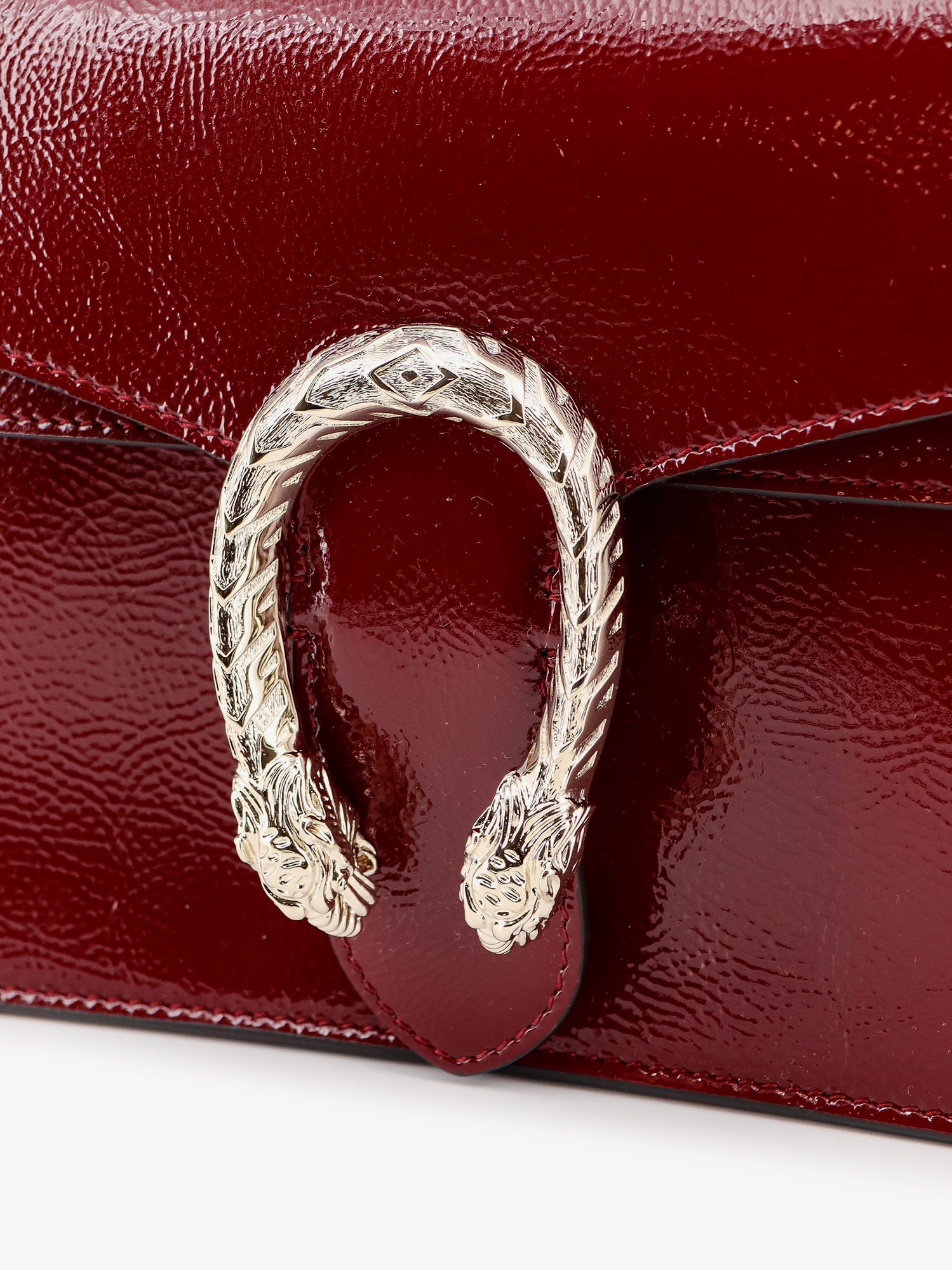 Gucci Dionysus Patent Leather Shoulder Bag