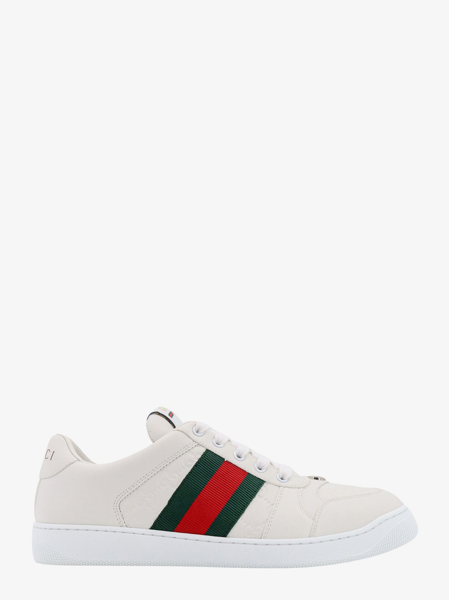 Gucci Screener Low-top Leather Sneakers