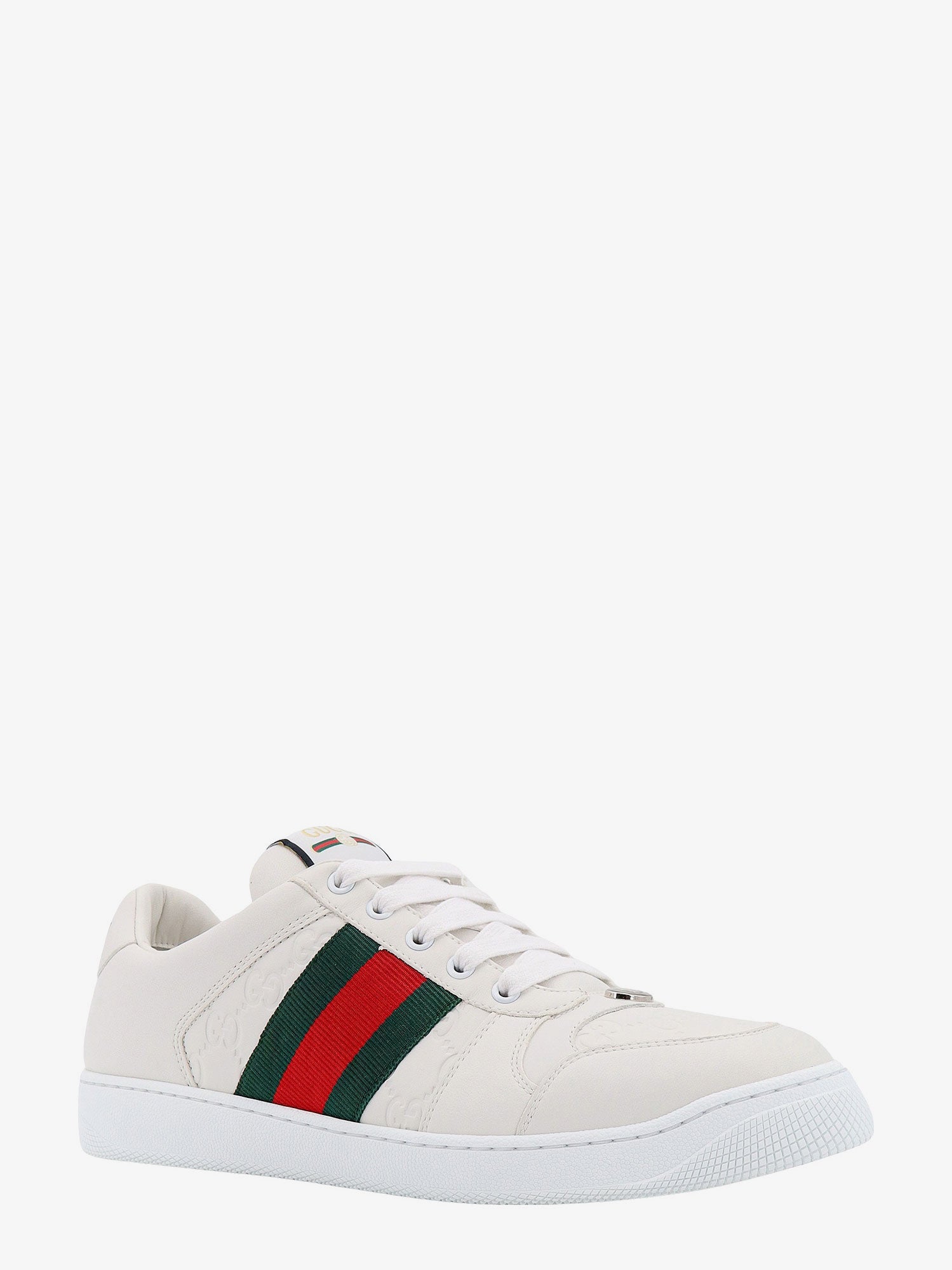 Gucci Screener Low-top Leather Sneakers