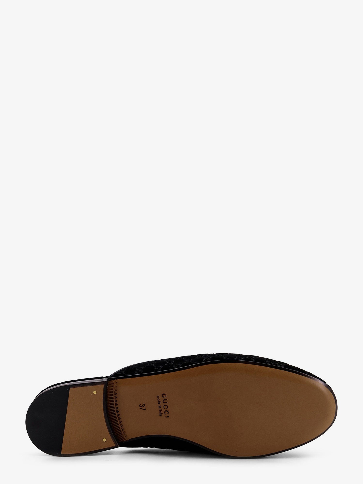 Gucci Princetown Gg Supreme Velvet Mule