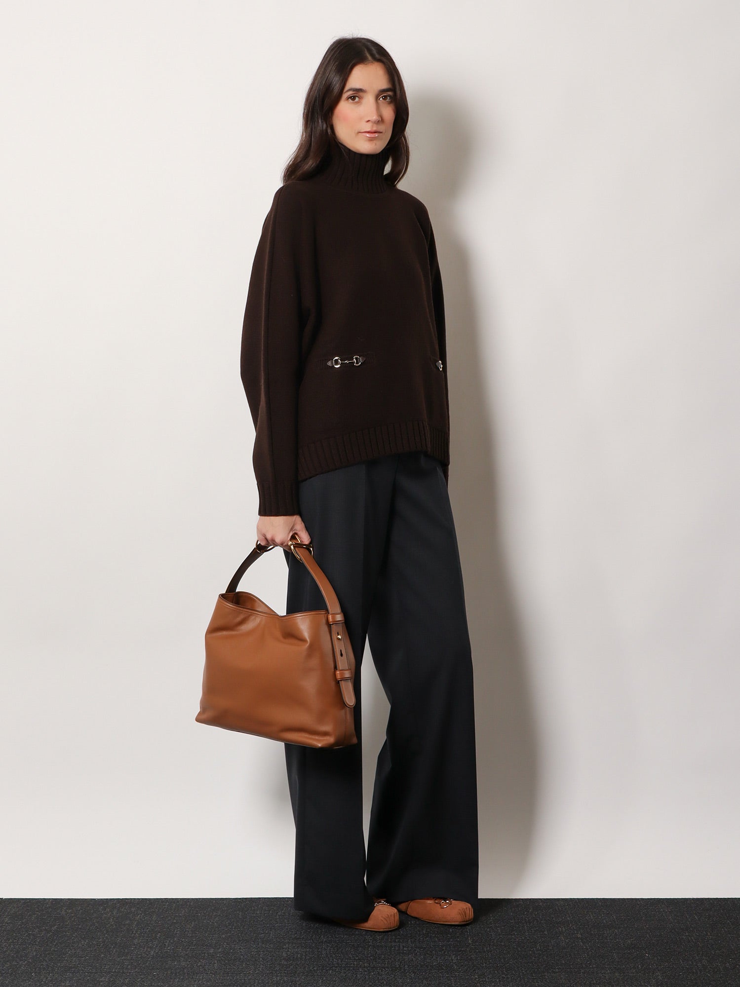 Gucci Wool And Cashmere Turtleneck Sweater