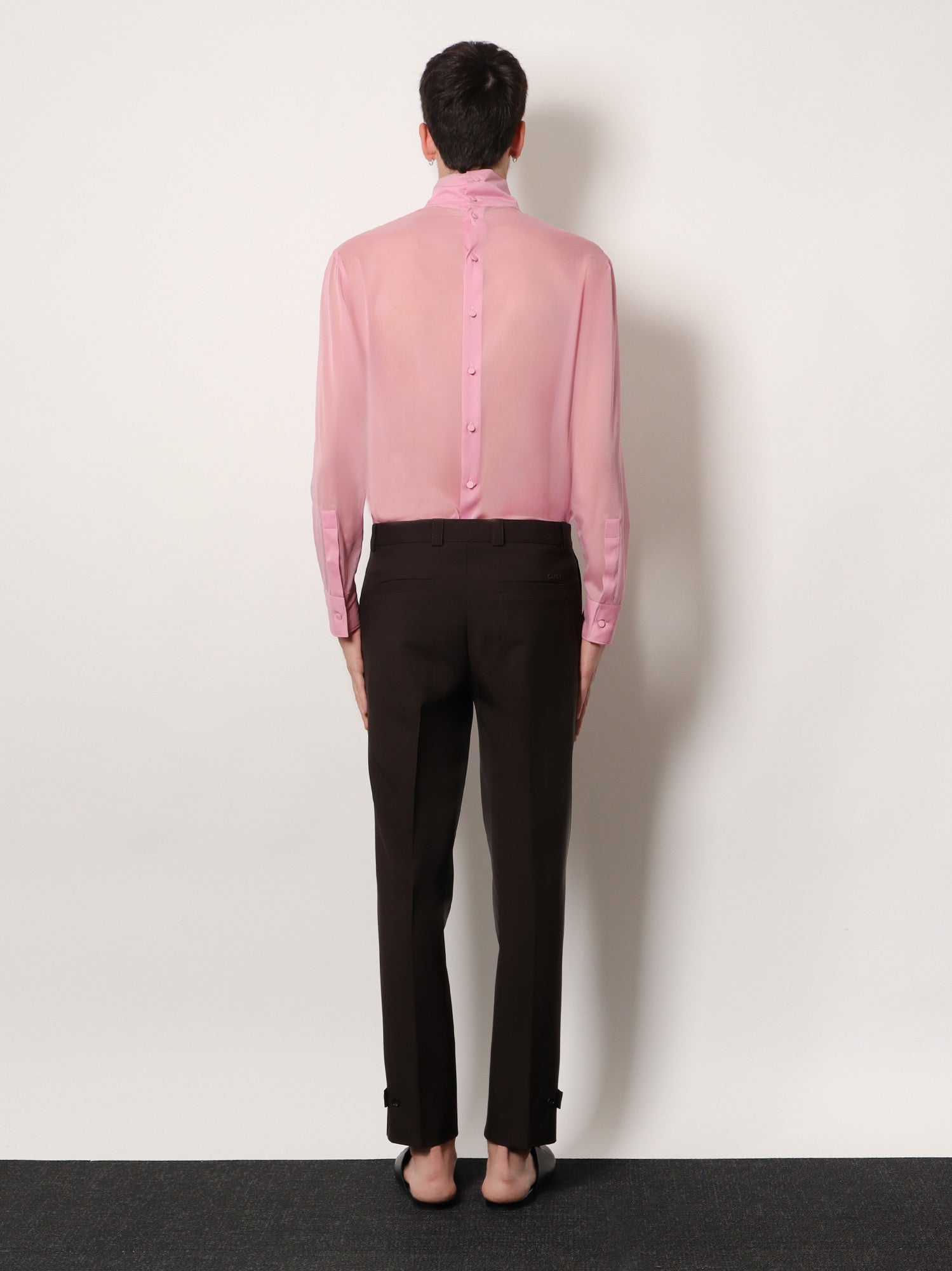 Gucci Gabardine Wool Trousers