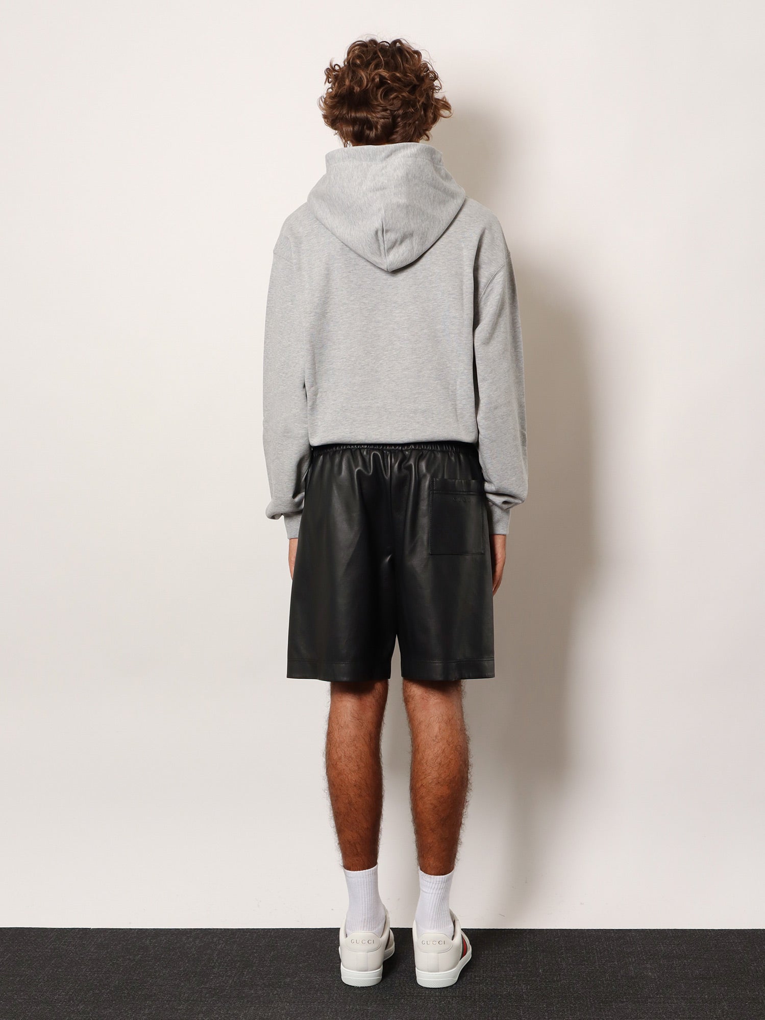 Gucci Leather Shorts