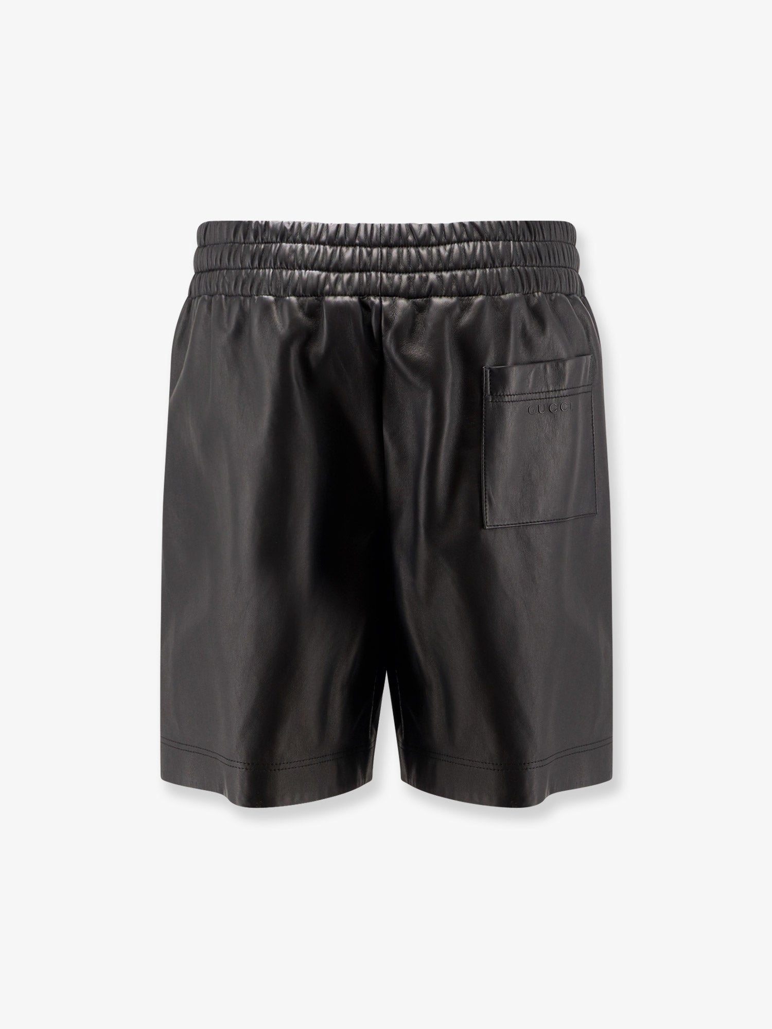 Gucci Leather Shorts