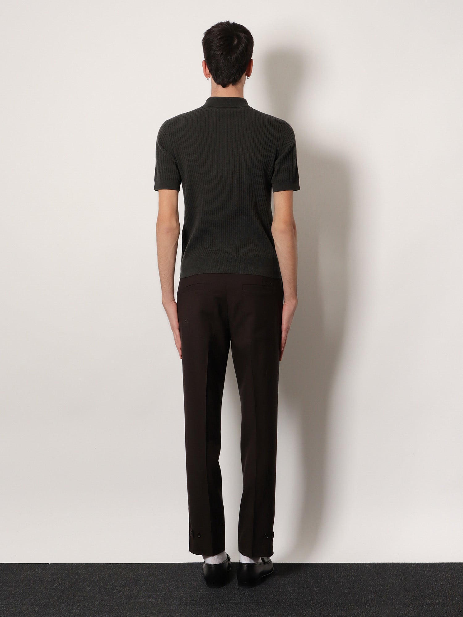 Gucci Wool And Cashmere Polo Shirt