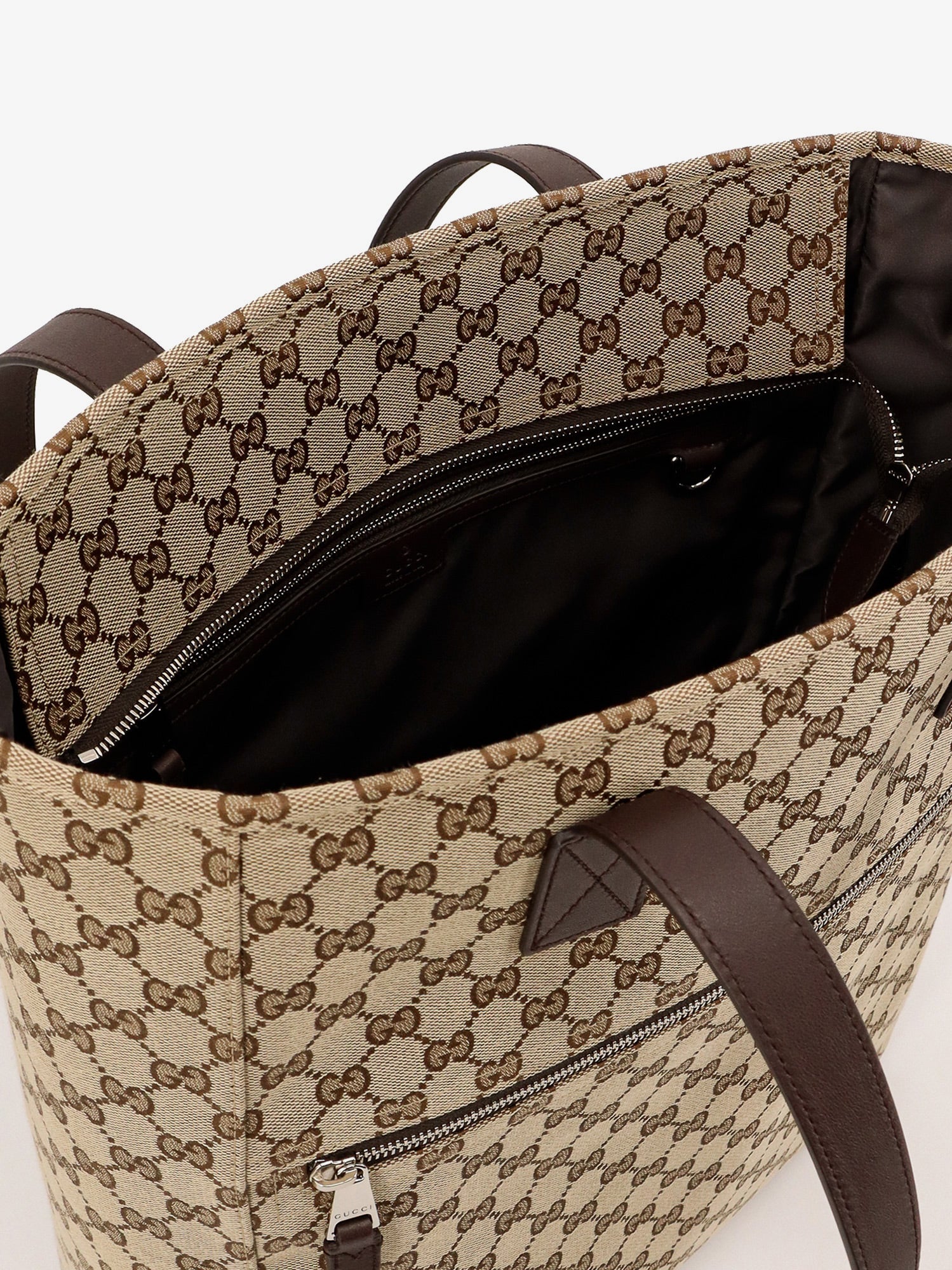 Gucci Gg Fabric Shopping Bag