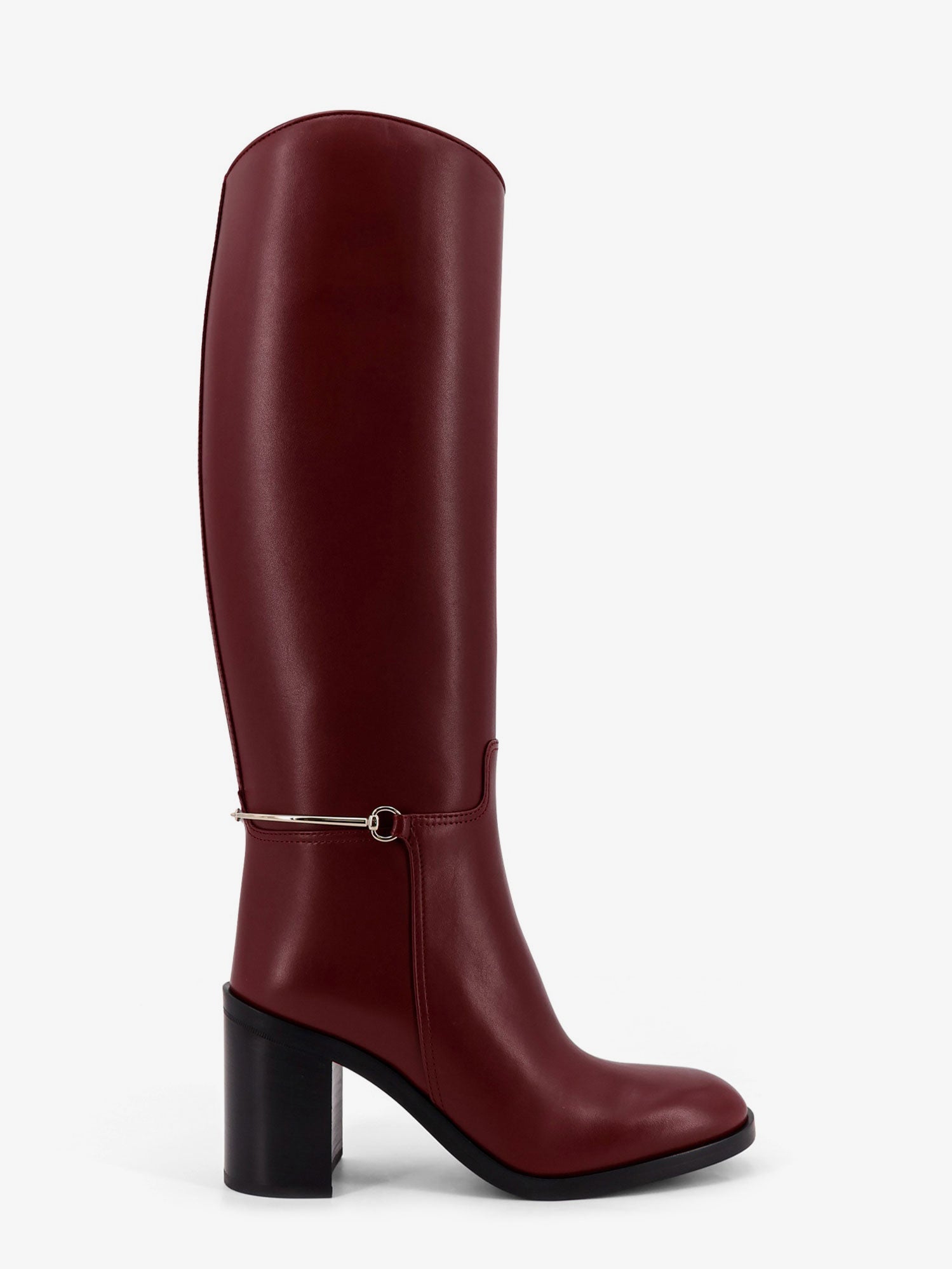 Gucci Gucci Rosso Ancora Leather Boots