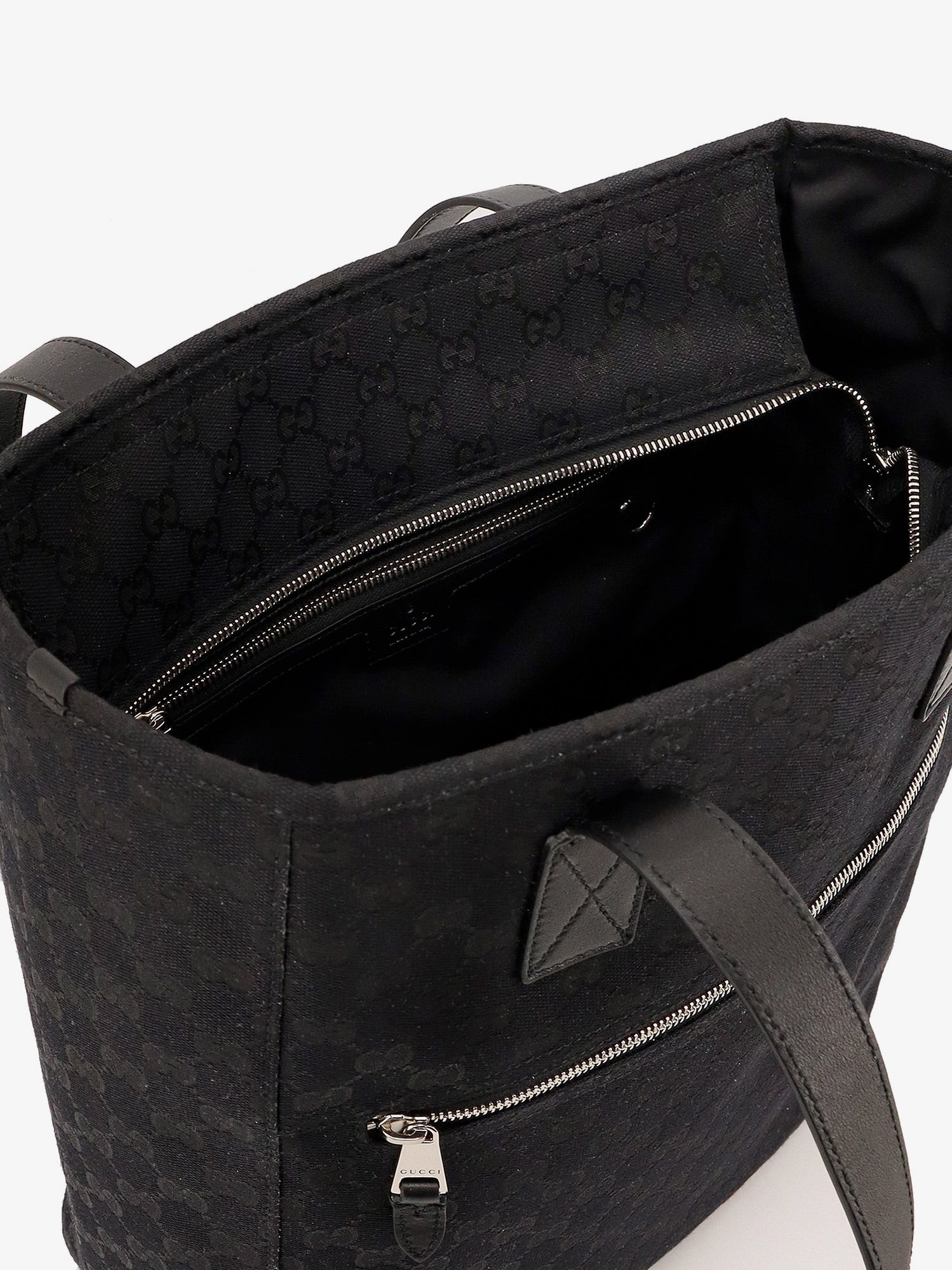 Gucci Gg Fabric Shopping Bag