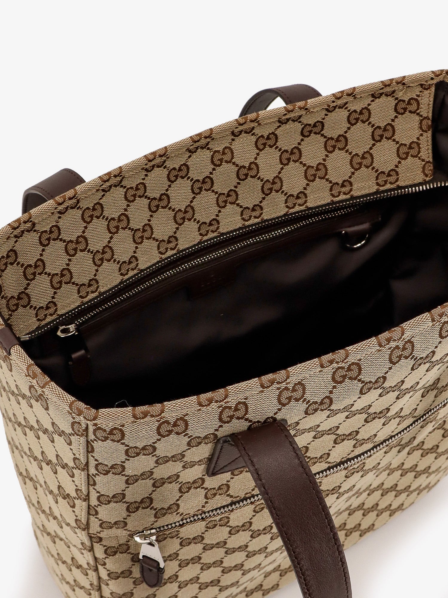 Gucci Gg Fabric Shopping Bag