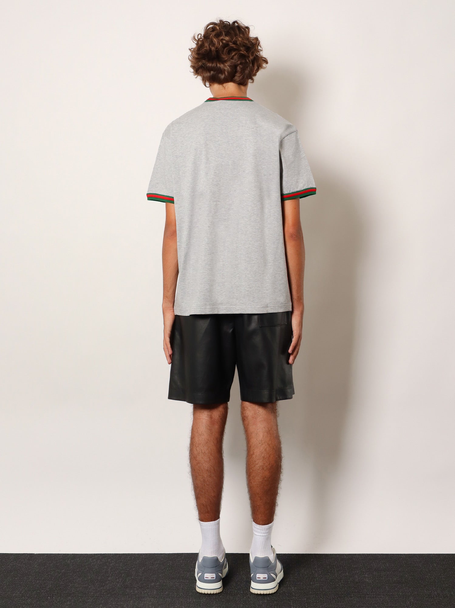 Gucci Cotton T-shirt With Web Detail