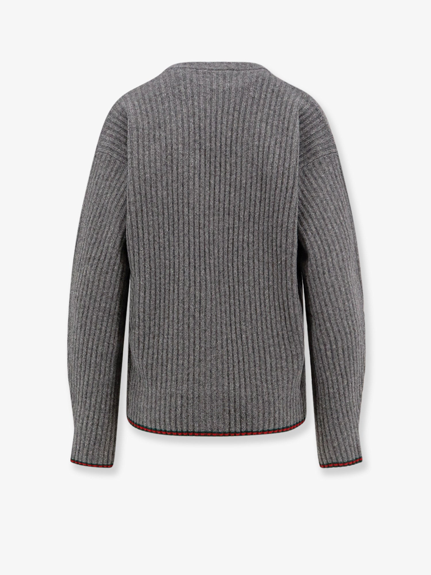 Gucci Ribbed Wool Cardigan