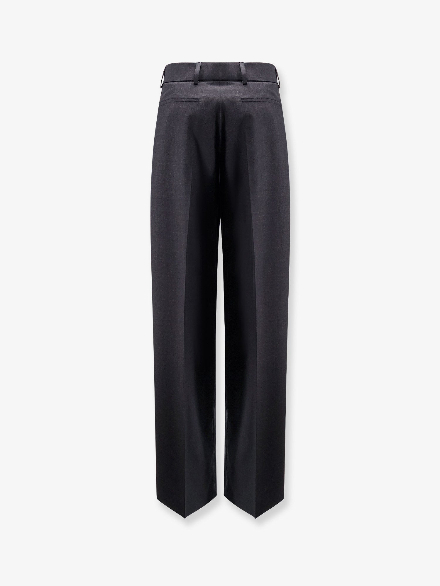 Gucci Wool Trousers With Gucci Embroidery