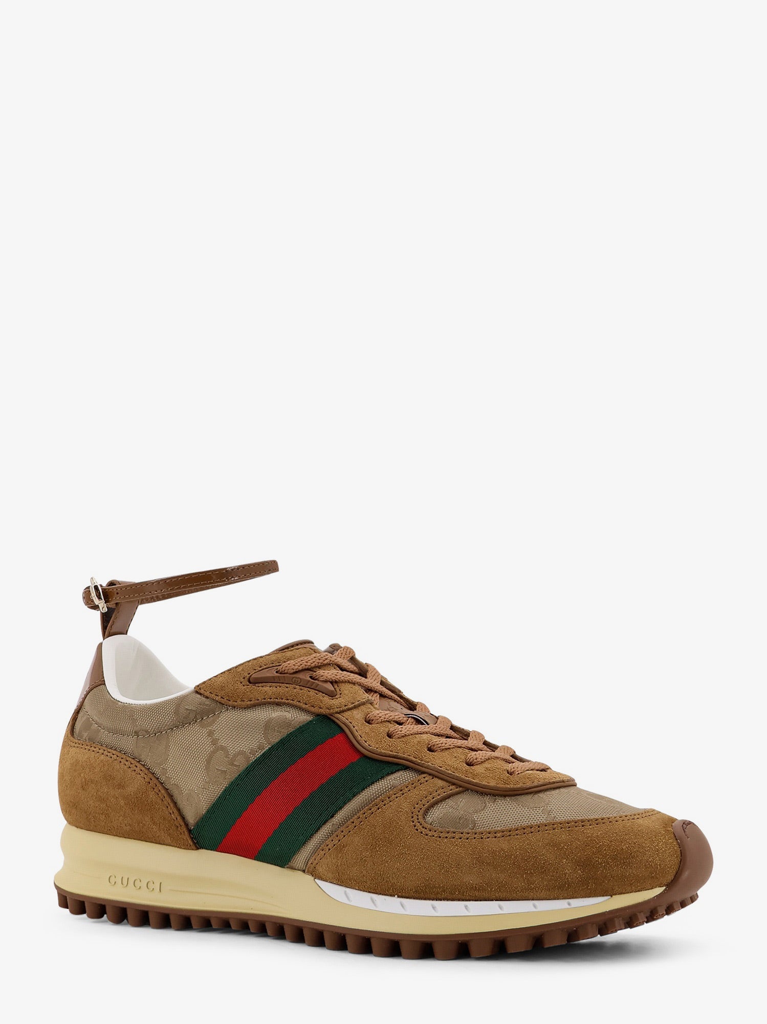 Gucci Re-motion Suede Low-top Sneakers
