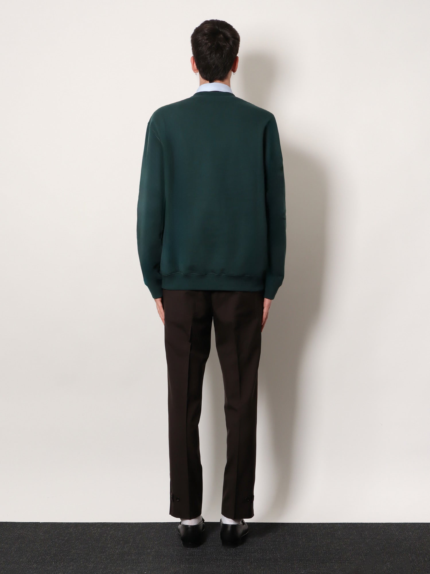 Gucci Cotton Sweatshirt With Gg Incrocio Detail