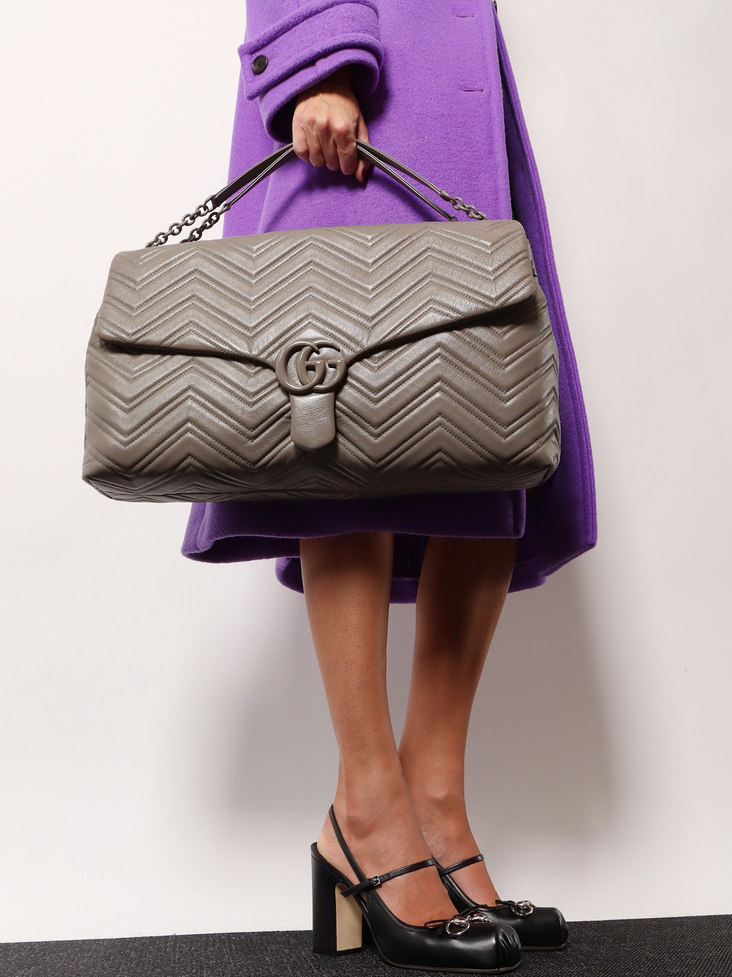 Gucci Gg Marmont Matelassé Leather Shoulder Bag