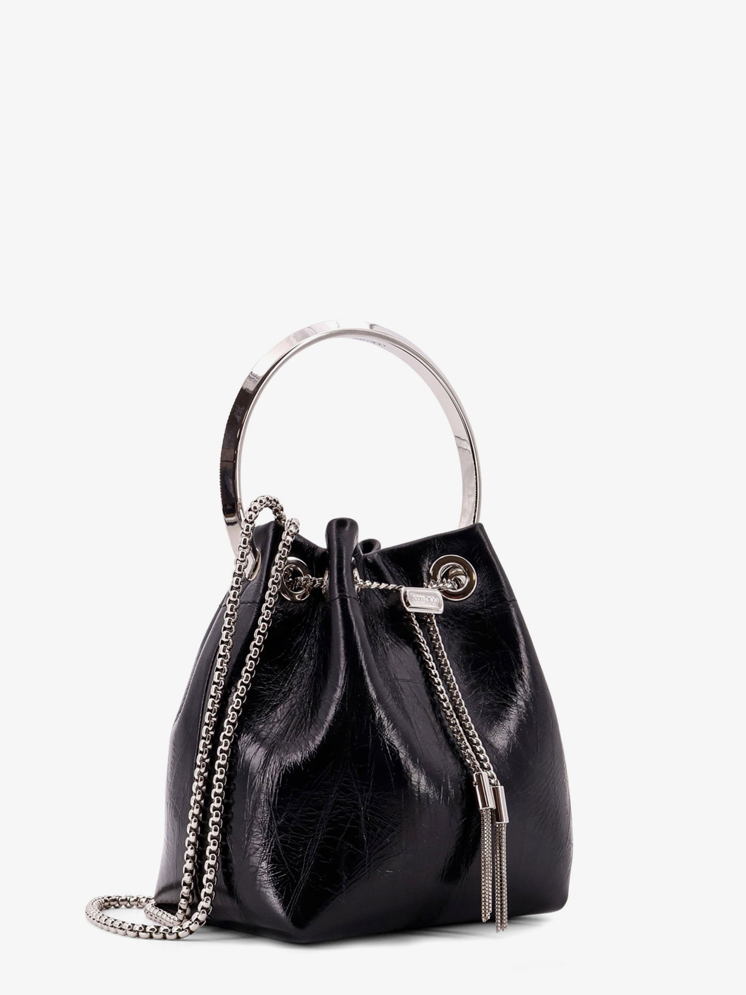 Jimmy Choo Bon Bon Leather Handbag