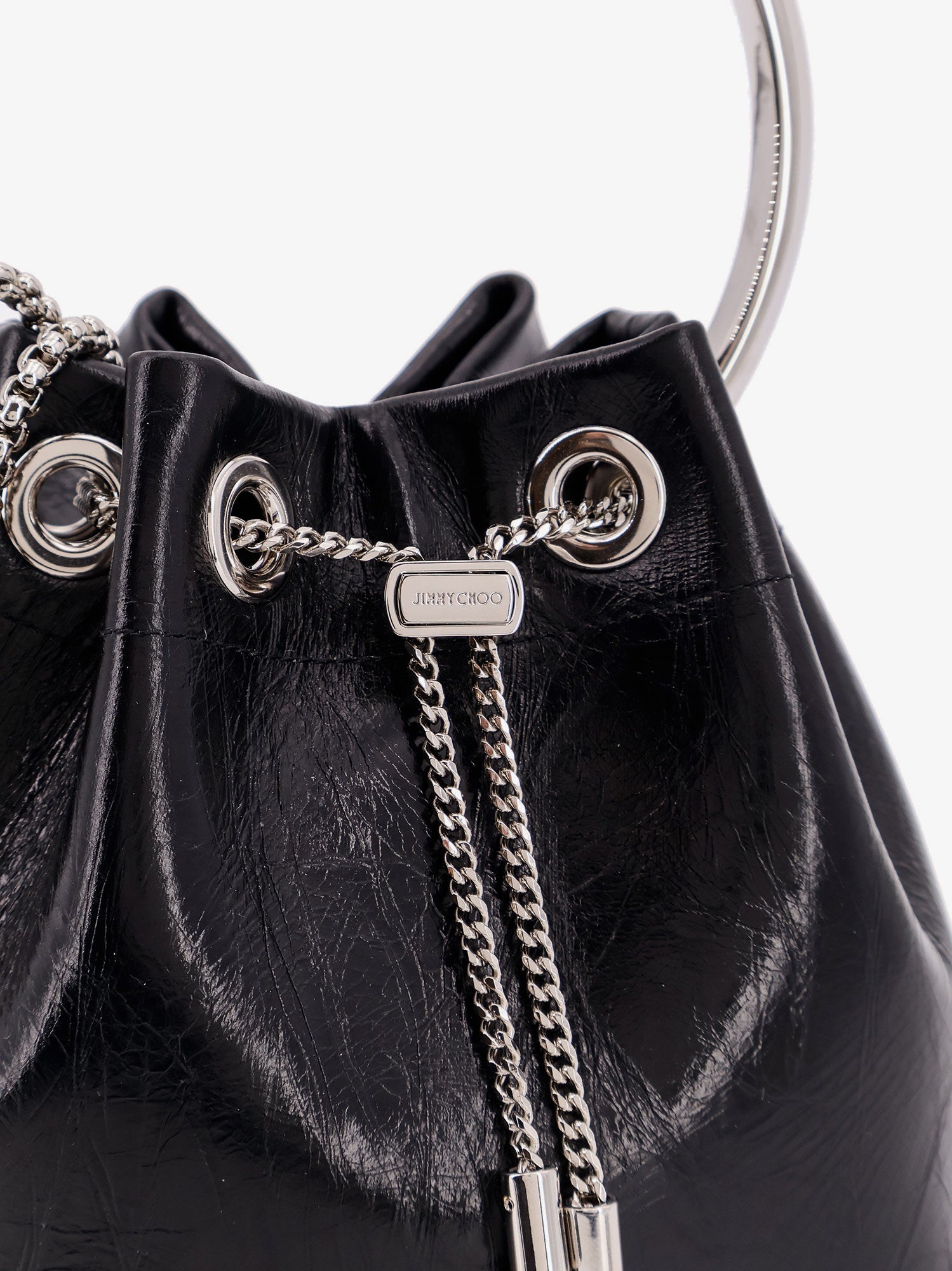 Jimmy Choo Bon Bon Leather Handbag