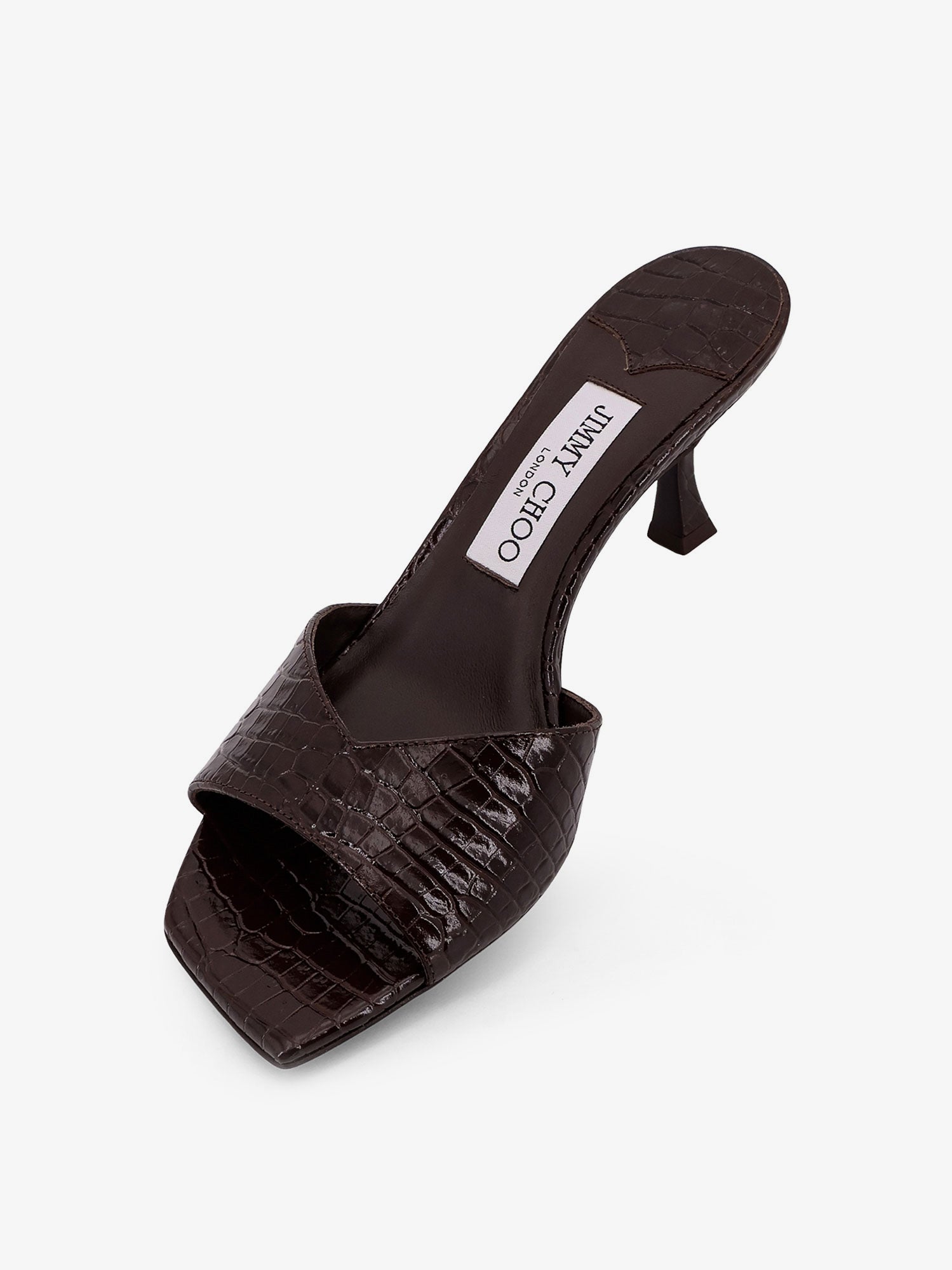 Jimmy Choo Skye Printed Leather Sandals