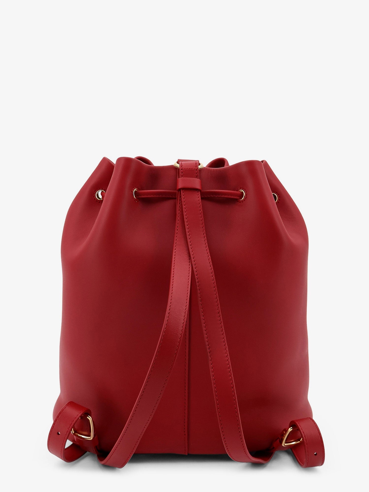 Loro Piana Extra Drawstring L27 Leather Backpack