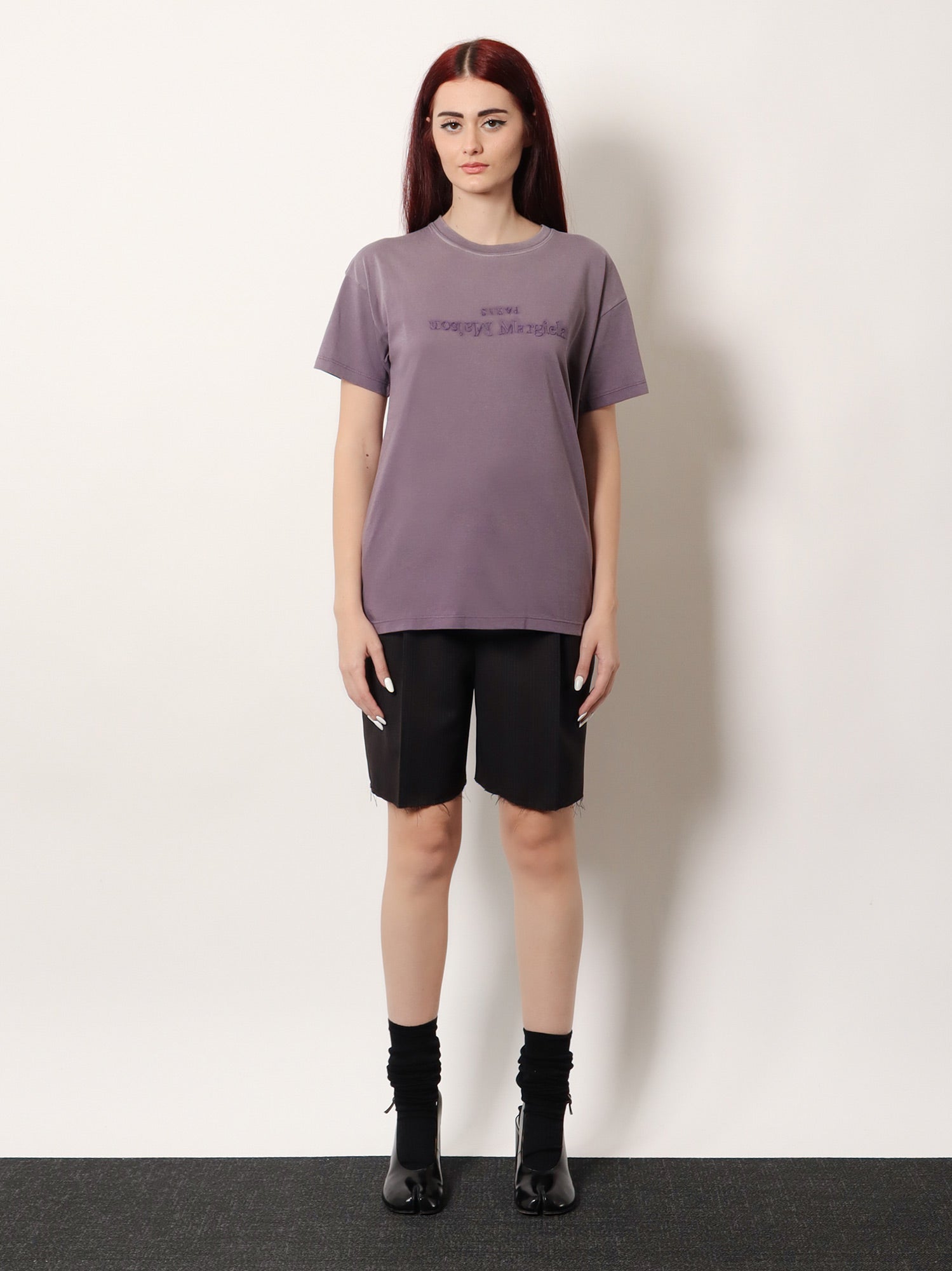 Maison Margiela Cotton T-shirt With Rewashed Effect