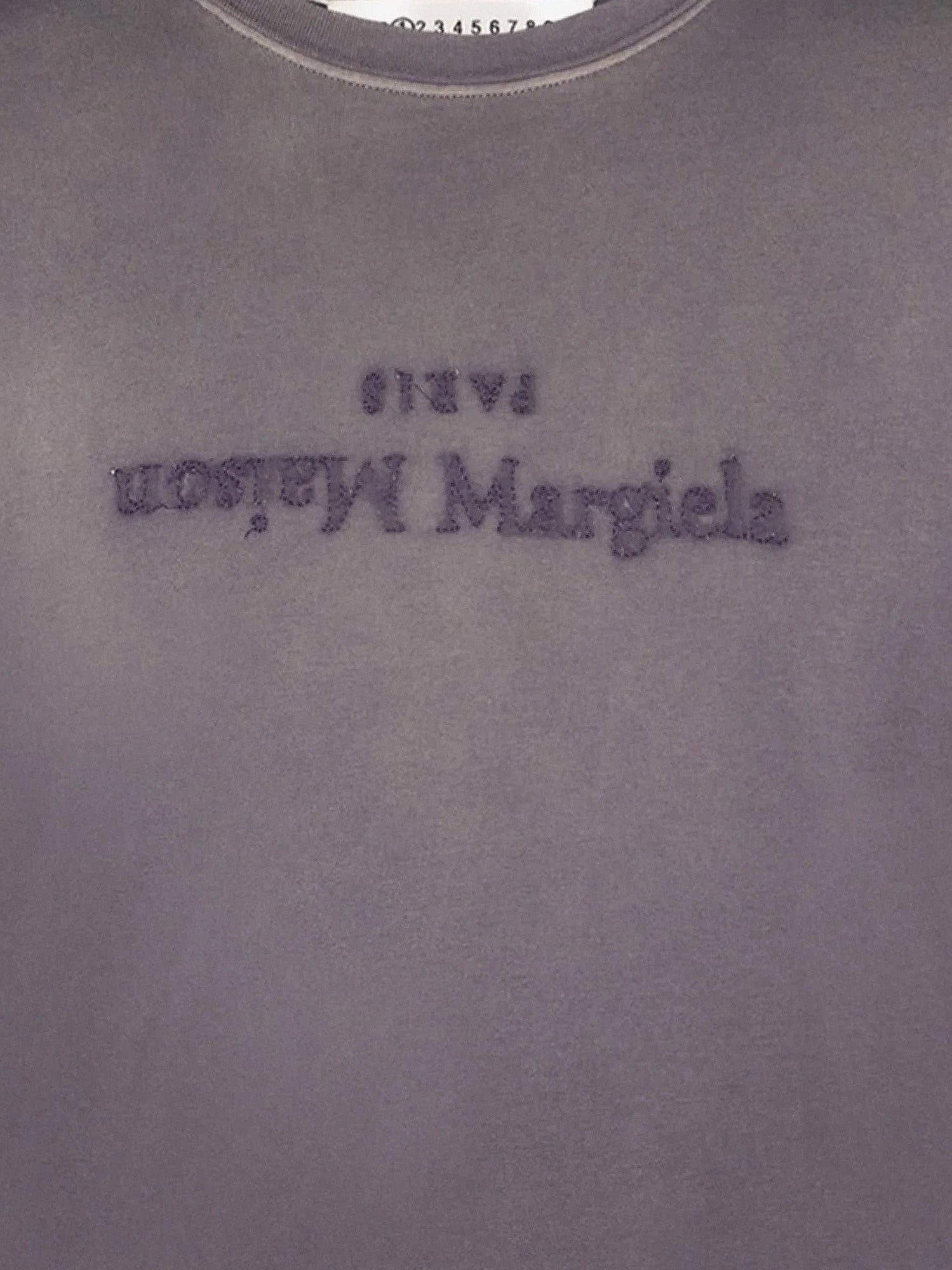 Maison Margiela Cotton T-shirt With Rewashed Effect