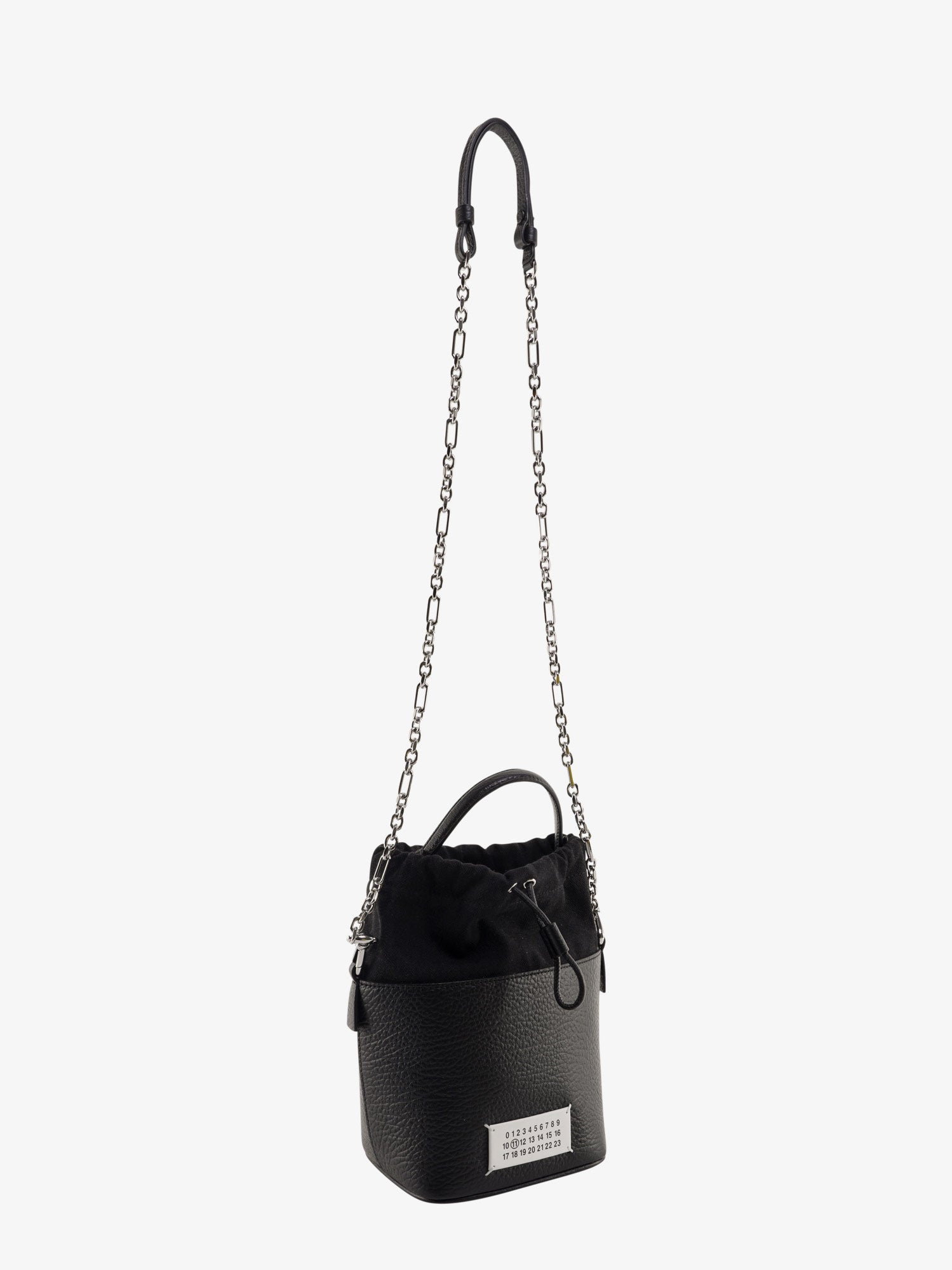 Maison Margiela 5ac Bucket Small Leather Bucket Bag