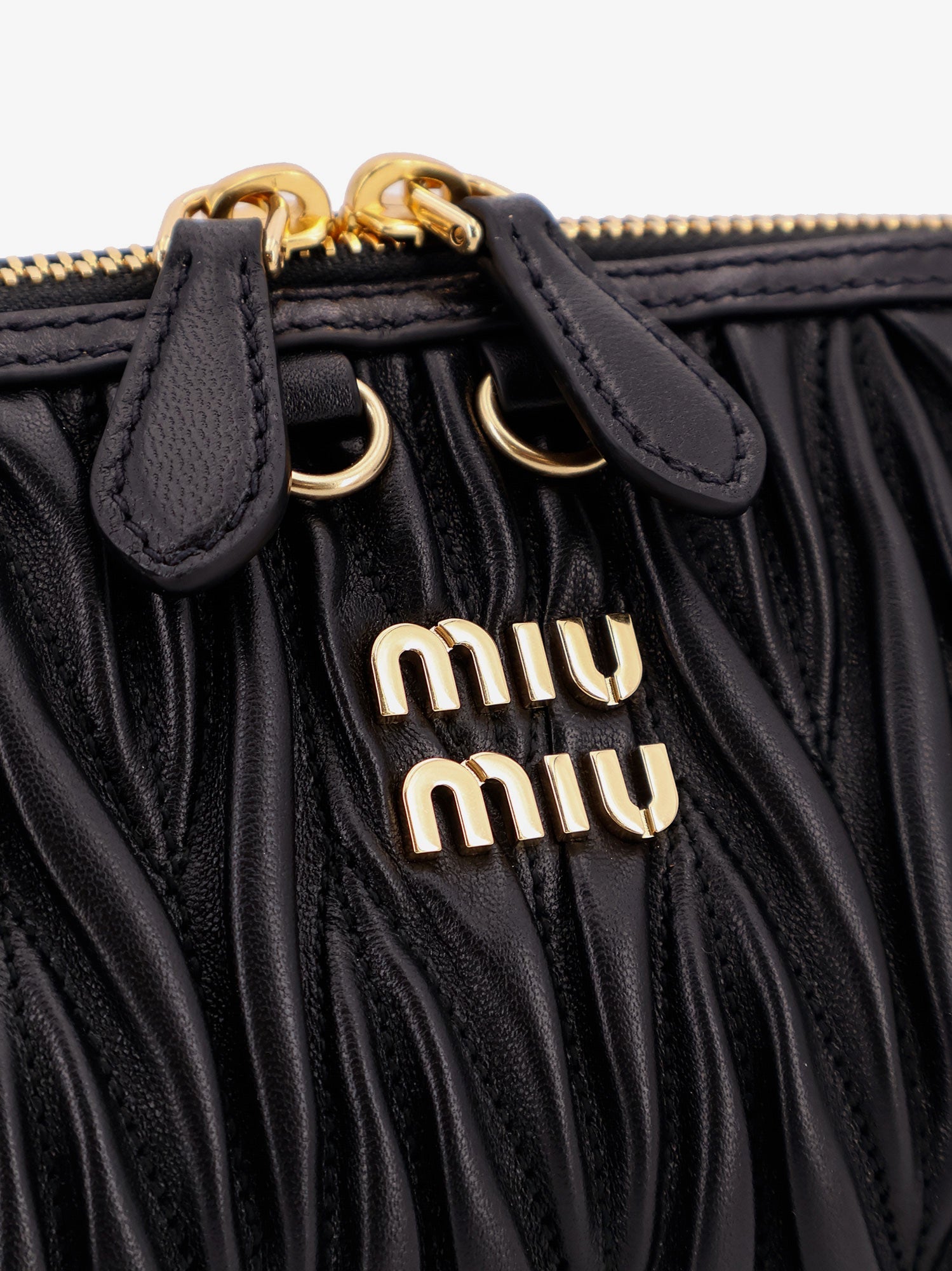 Miu Miu Matelassé Leather Crossbody Bag