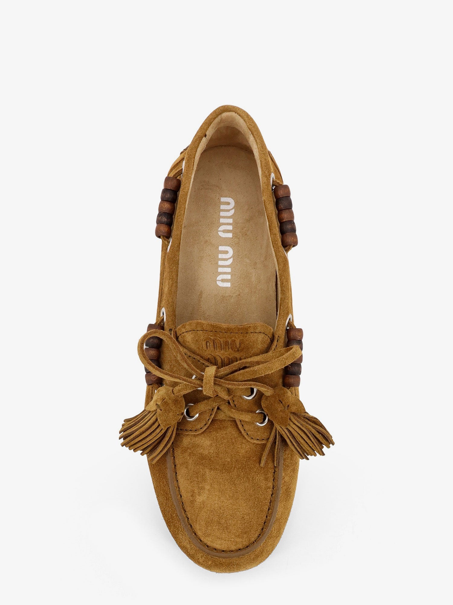 Miu Miu Leather Loafers
