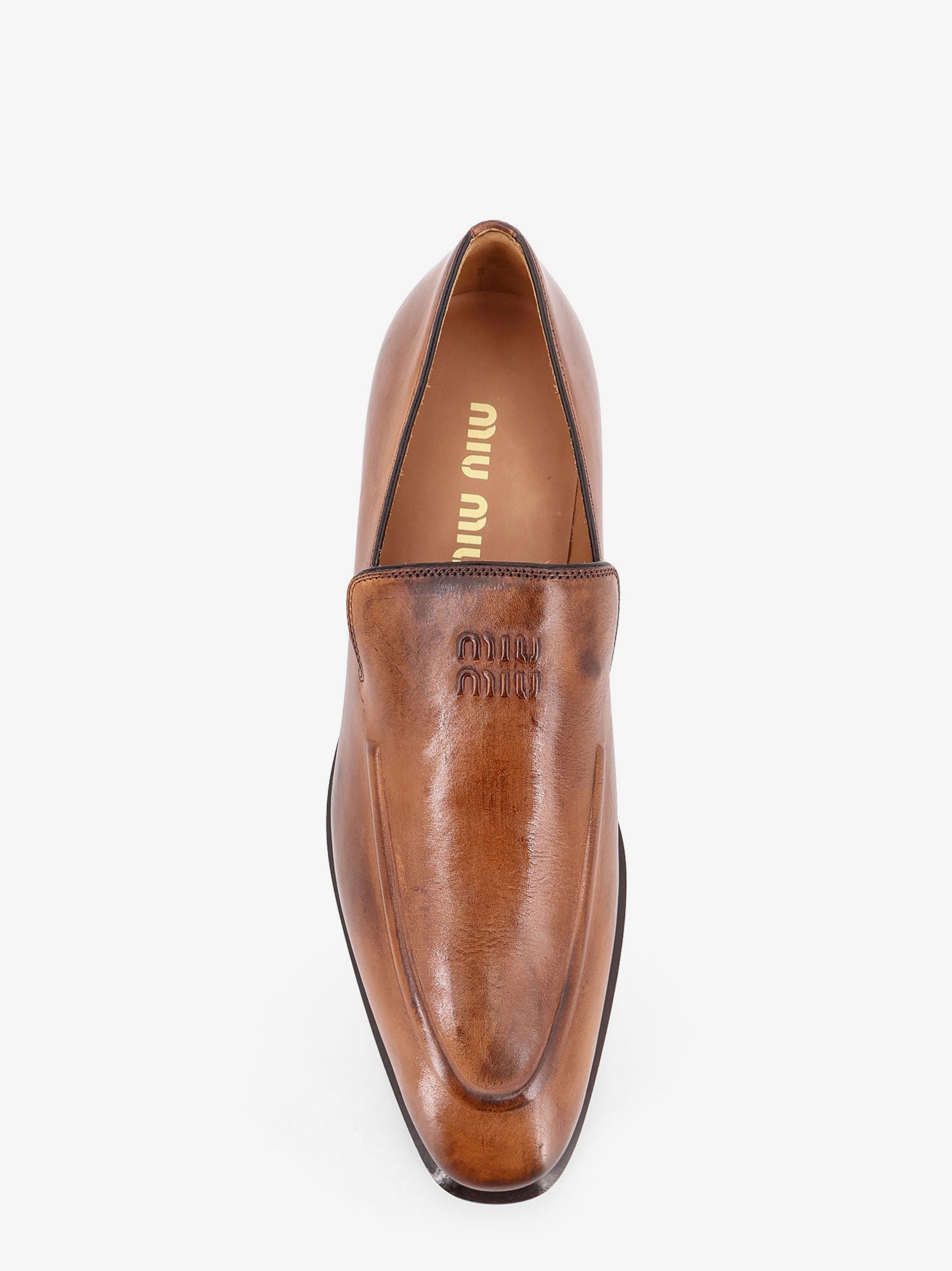 Miu Miu Leather Loafers
