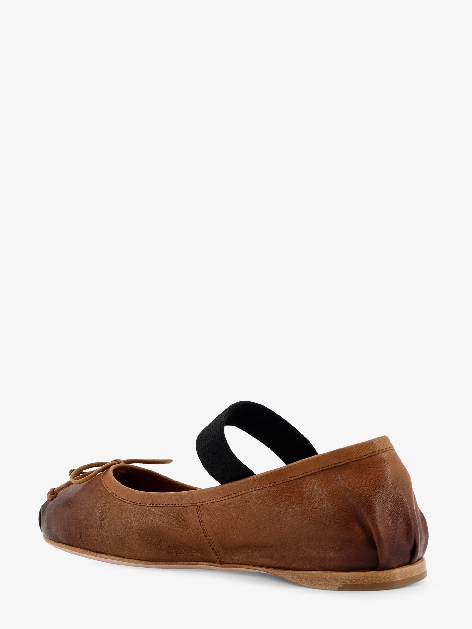 Miu Miu Leather Ballerinas