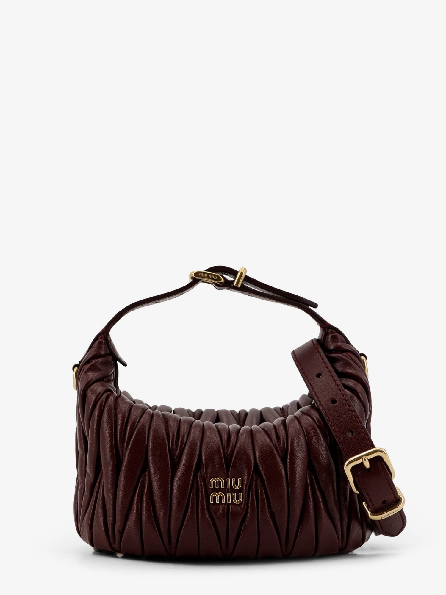 Miu Miu Matelassé Leather Handbag