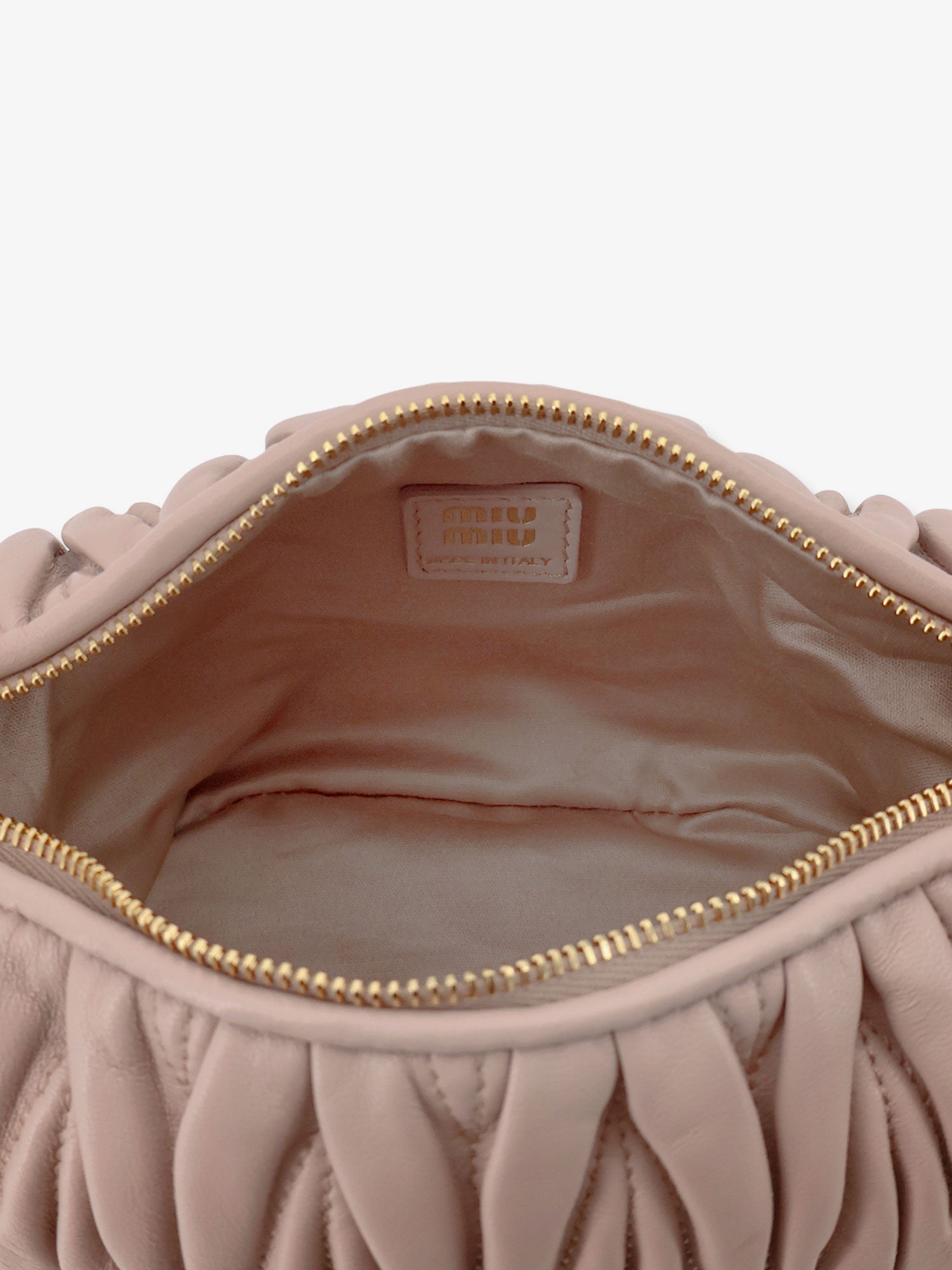 Miu Miu Matelassé Leather Handbag