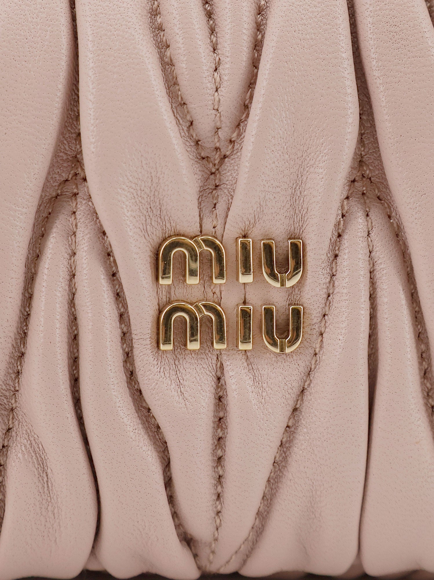 Miu Miu Matelassé Leather Handbag