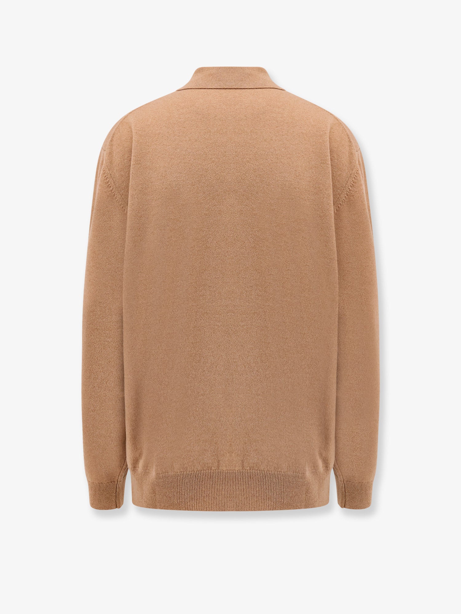 Miu Miu Cashmere Polo Shirt With Miu Miu Embroidery