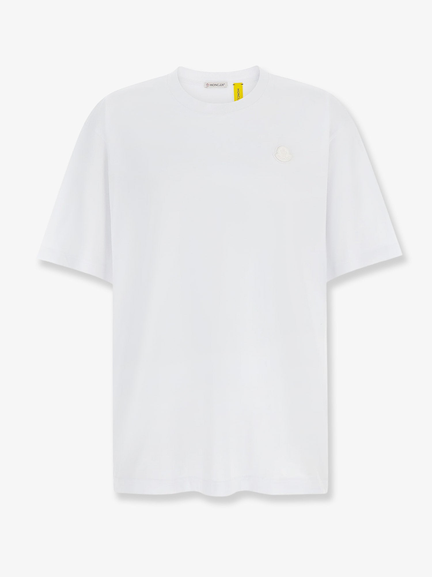 Moncler Genius Cotton T-shirt With Logo Patch On The Front