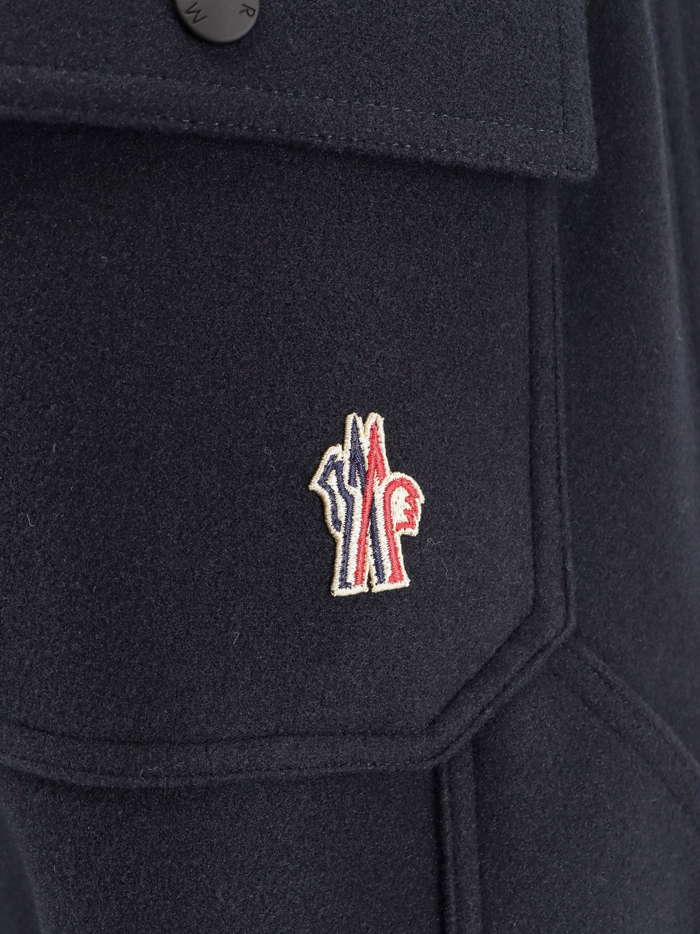 Moncler Grenoble Interlock Trousers With Embossed Logo