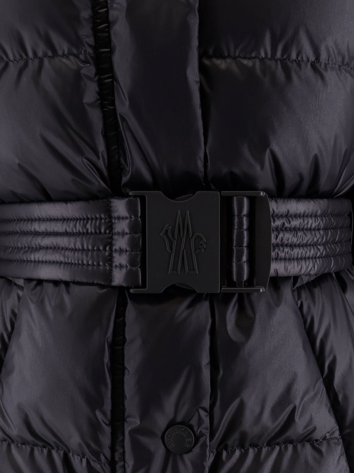 Moncler Grenoble Bataillouse Down Jacket With Belt