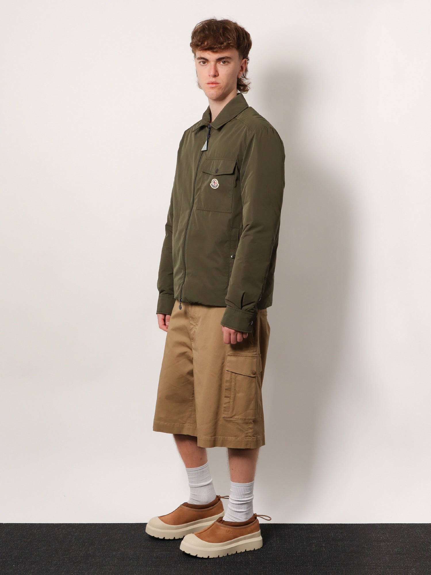 Moncler Cargo Cotton Shorts